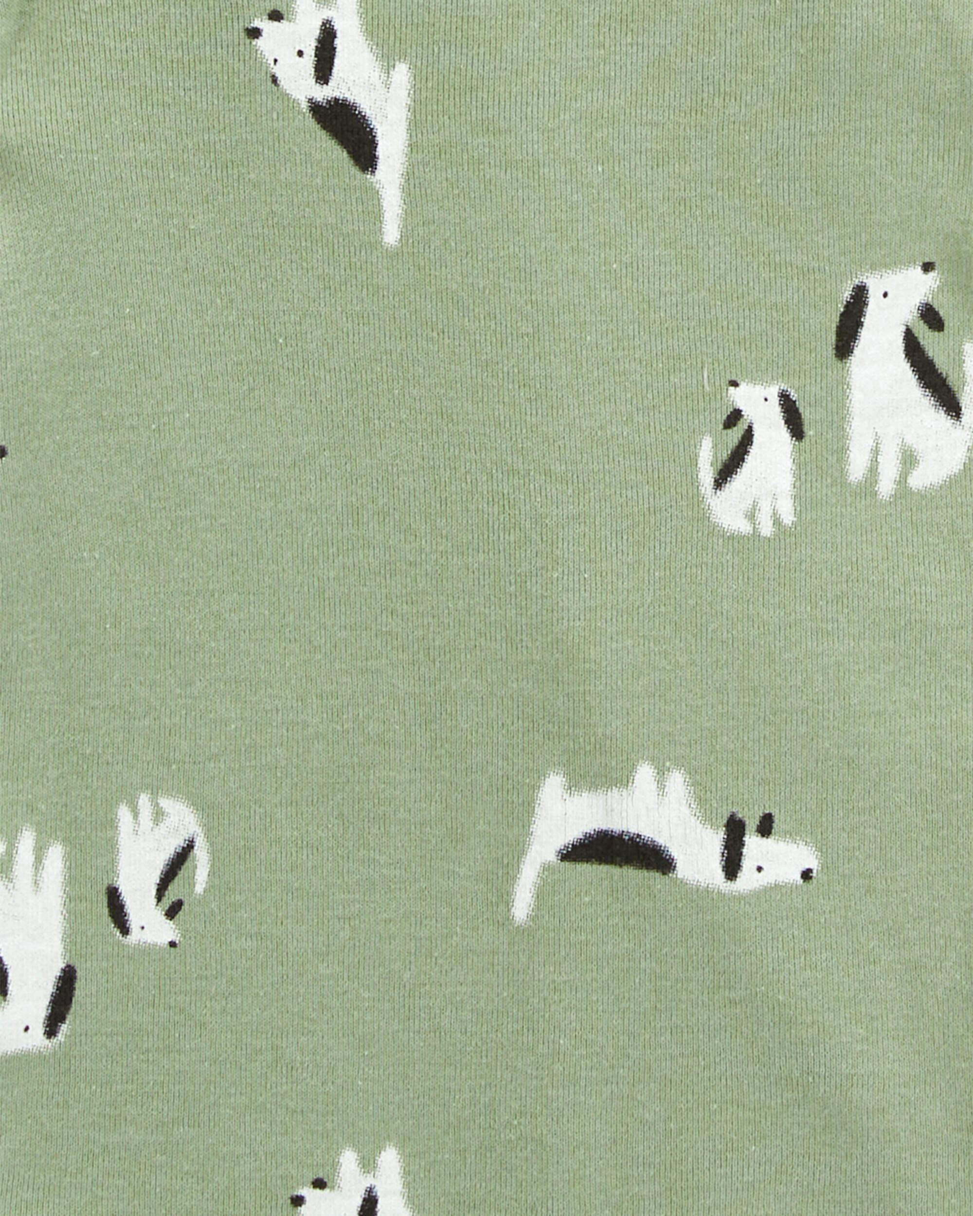 Carter's Baby 5-Pack Animal Print Short Sleeve Bodysuits