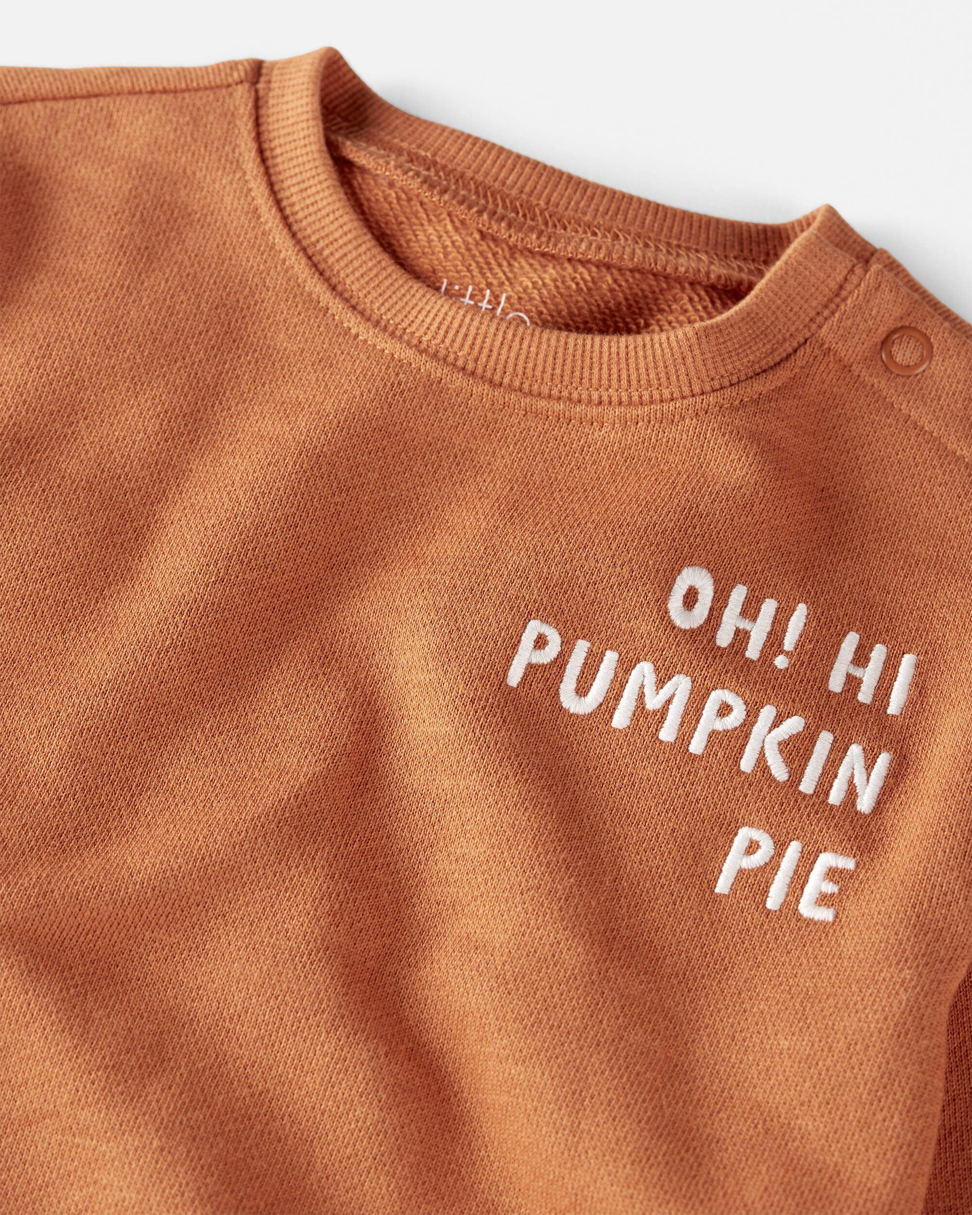 Carter's Baby Organic Cotton Pumpkin Pie Bubble