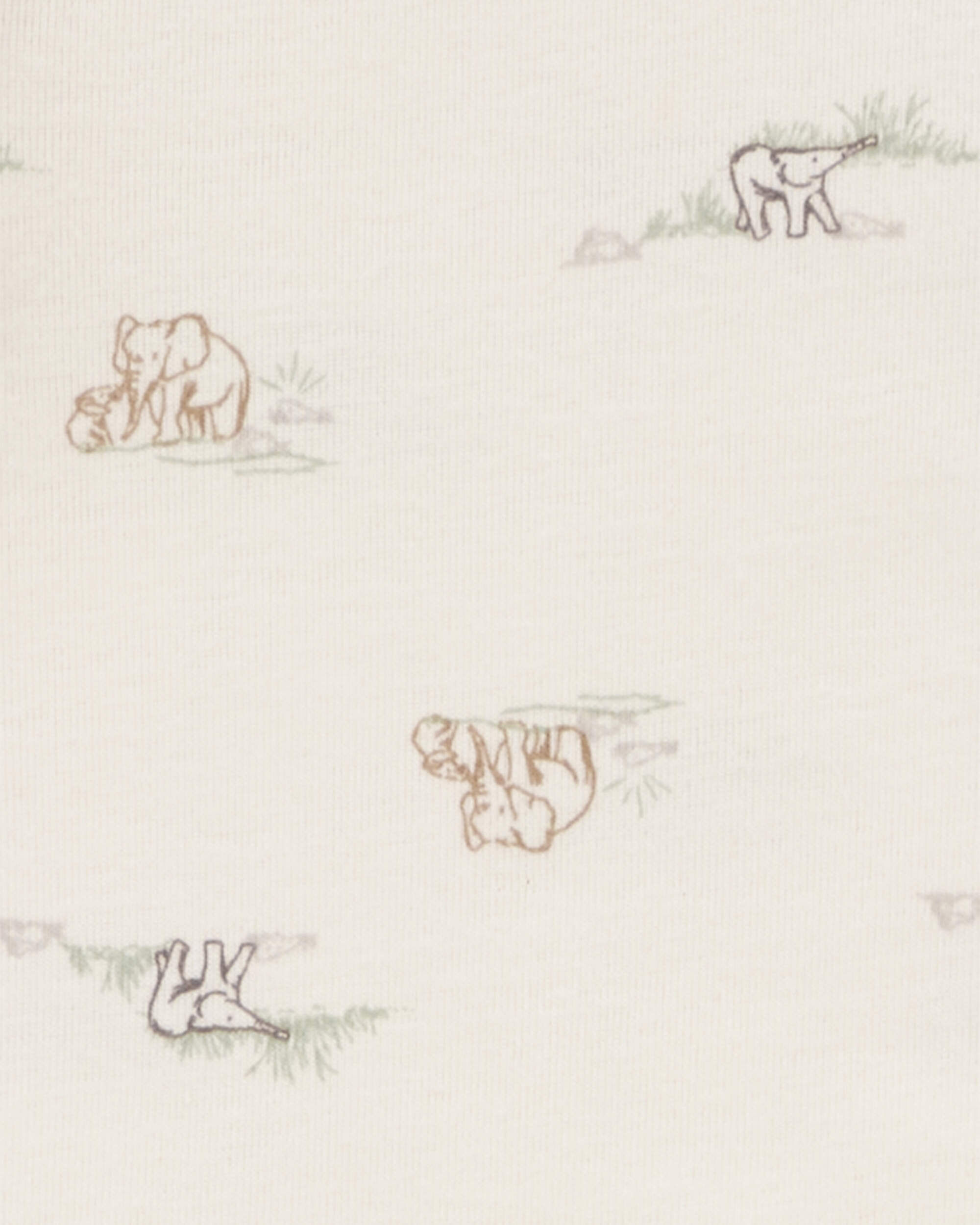 Carter's Baby 10-Pack Animals Short-Sleeve Bodysuits