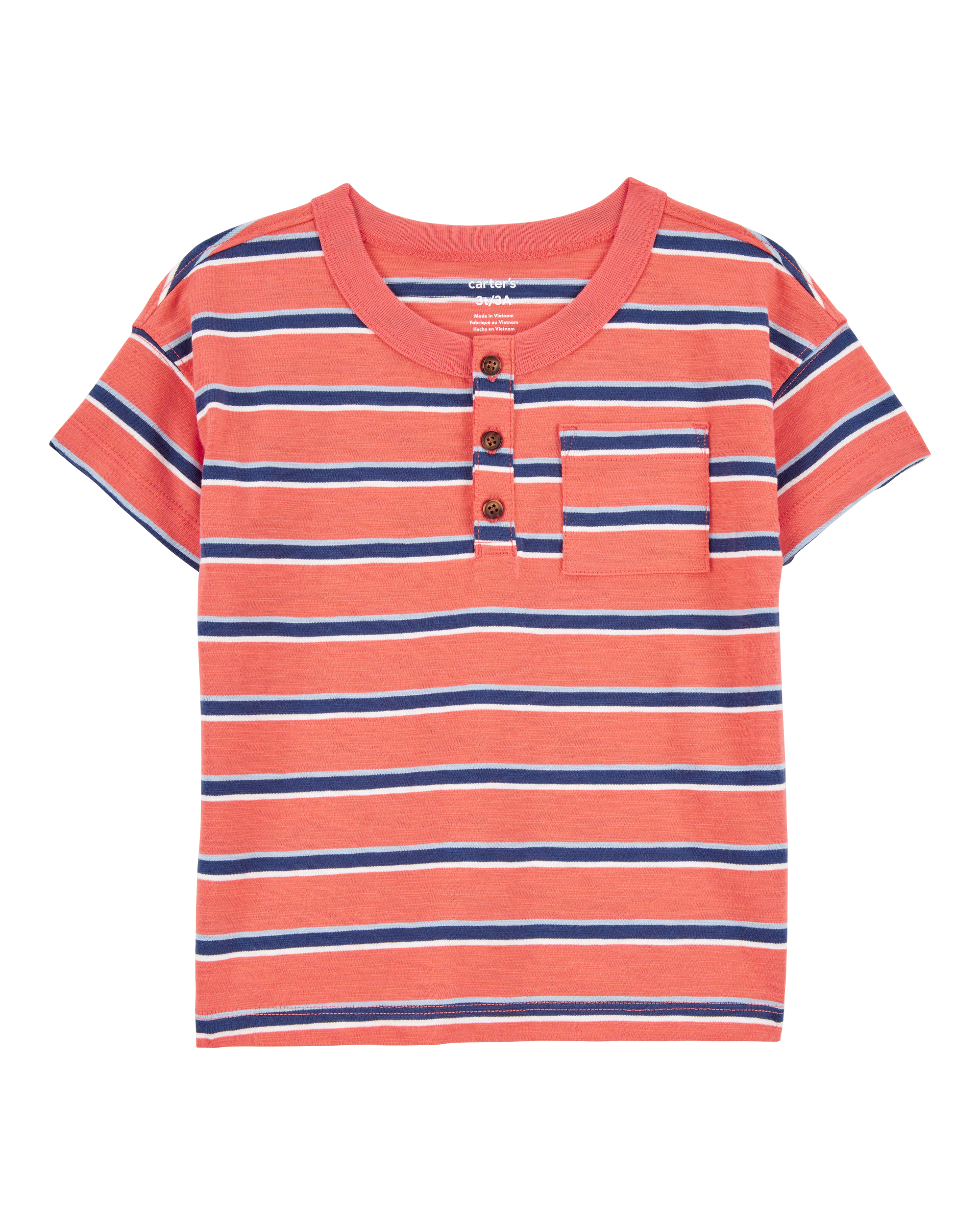 Carter's Toddler 2-Piece Henley & Shorts Outfit Set