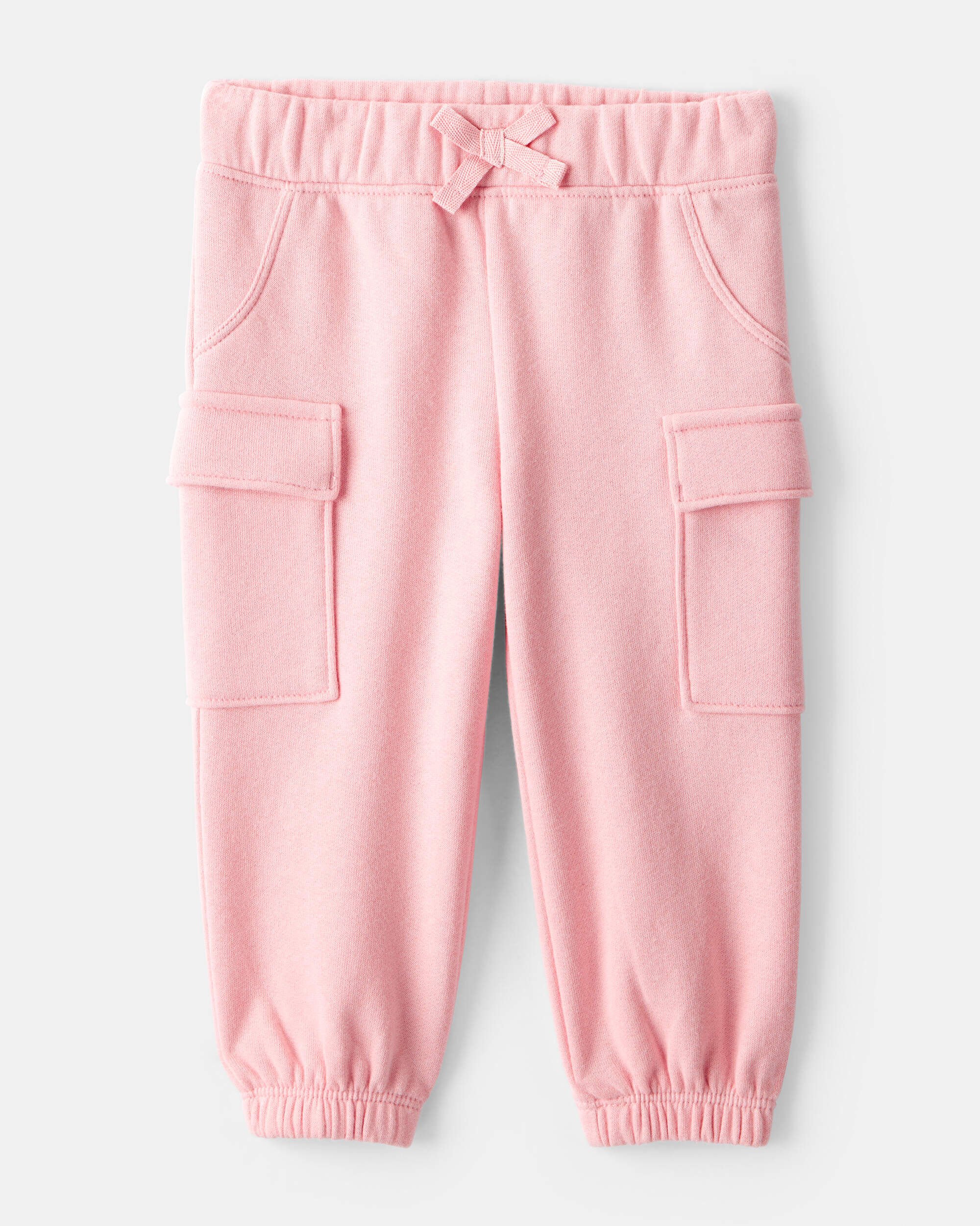 Carter's Baby Girl 2-Piece Ballet Long-Sleeve Hoodie & Pant Set - Pink