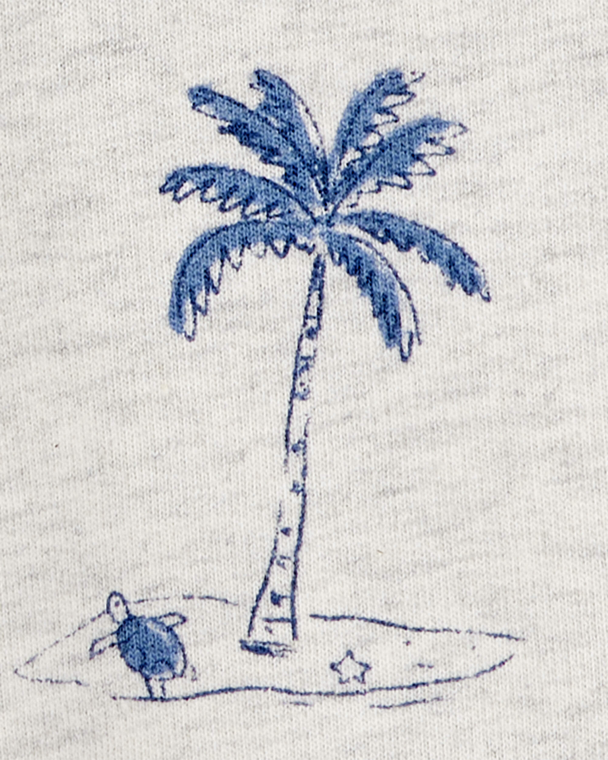 Carter's Baby  2-Piece Beach Print Short Set - Grey