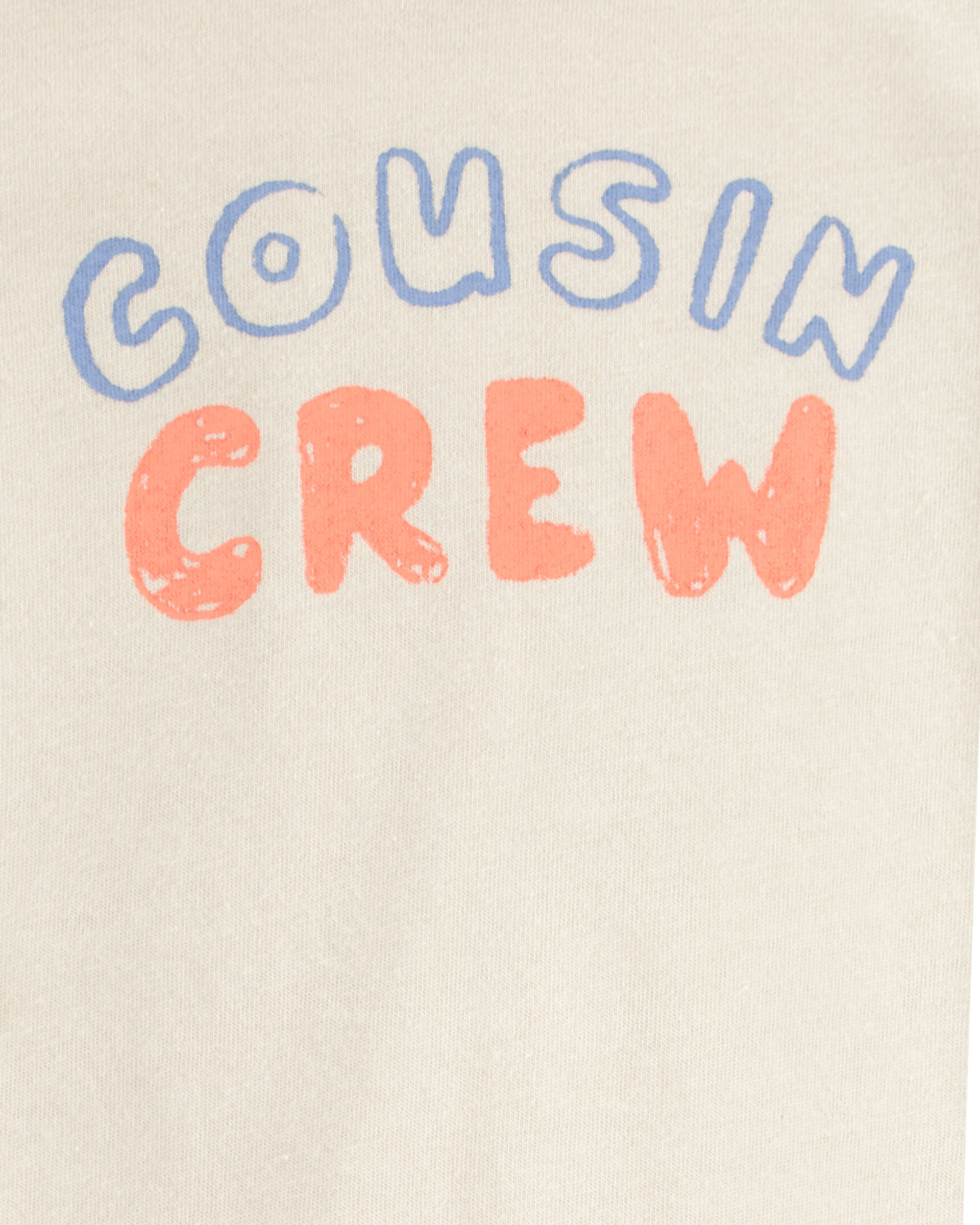 Carter's Baby Cousin Crew Short-Sleeve Bodysuit - Ivory