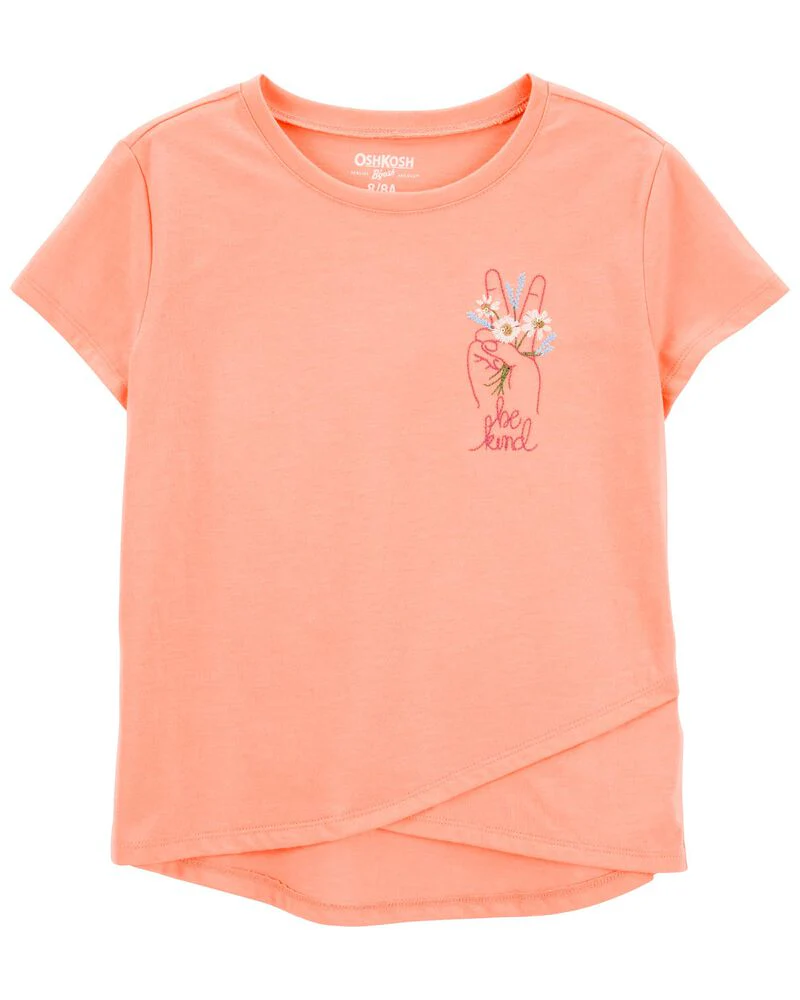 Oshkosh Kid Long Sleeve Button-Front Uniform Shirt