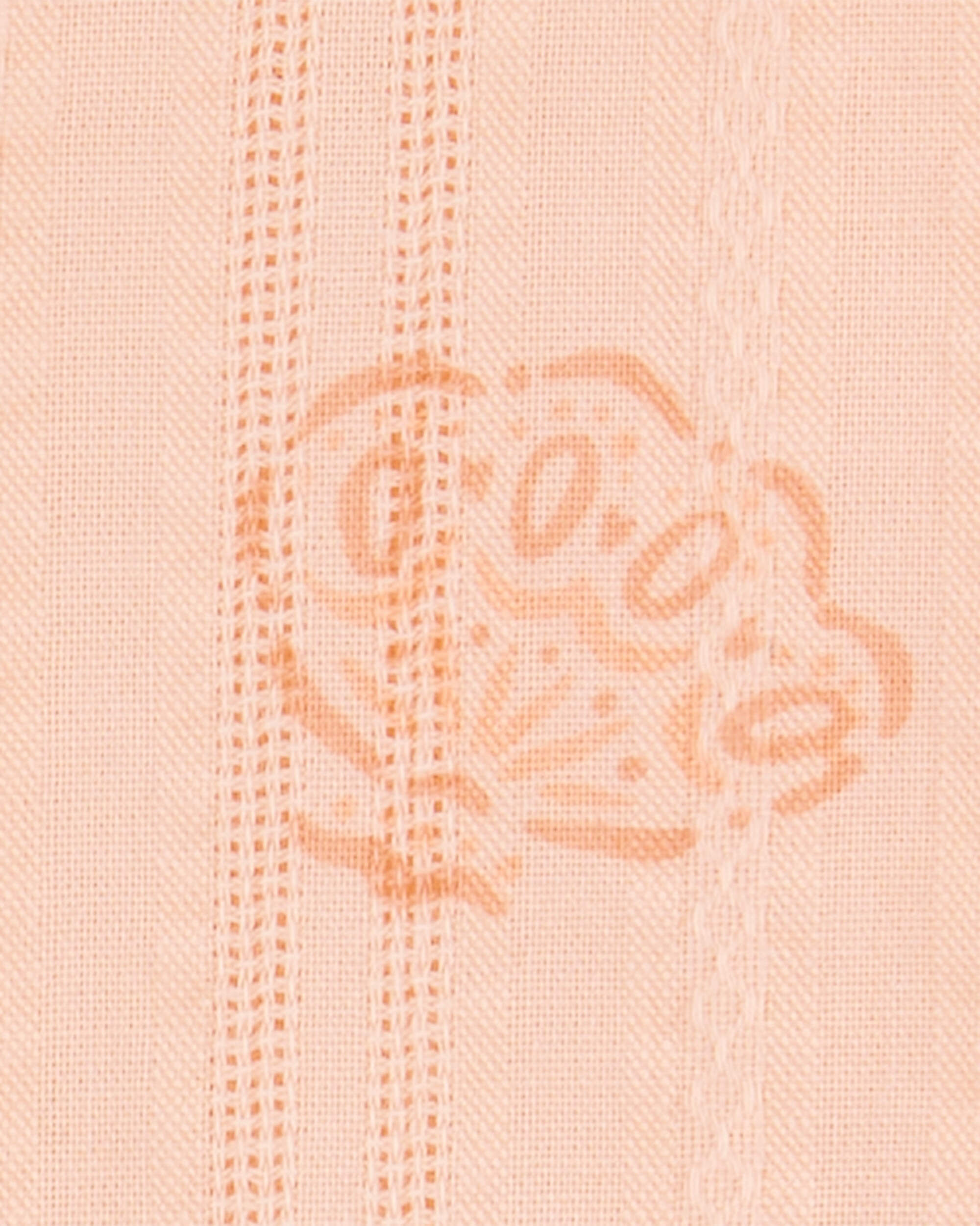 Carter's Toddler 2-Piece Seashell Cotton Tank & Pull-On Shorts Set - Coral