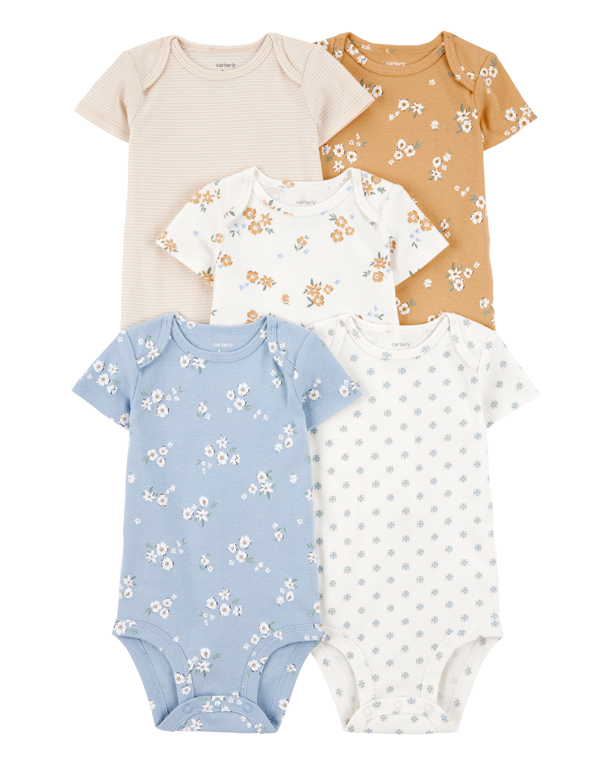 Carter's Baby 10-Pack Short-Sleeve Bodysuits