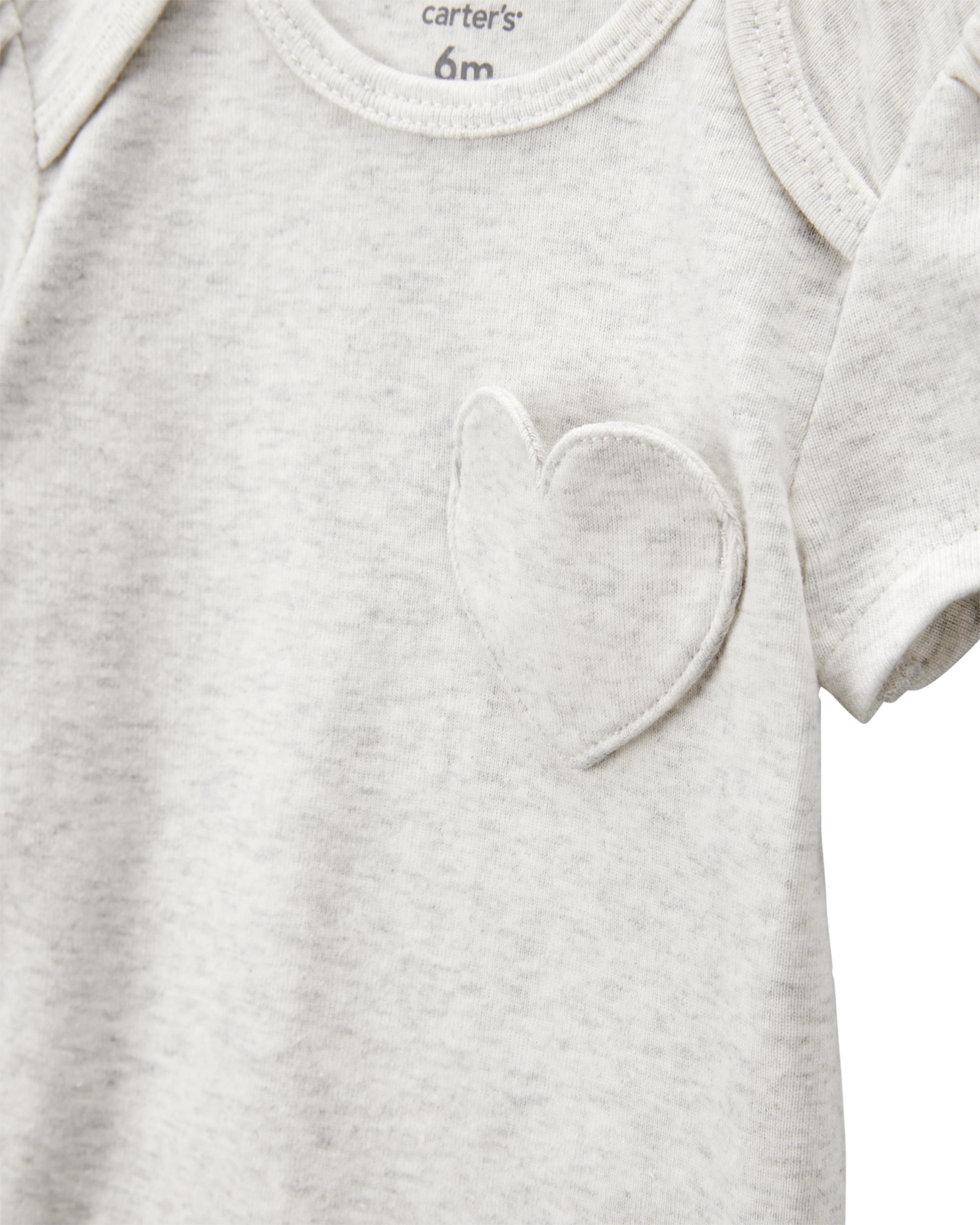 Carter's Baby Girl 5-Pack Floral Horses Short-Sleeve Cotton Bodysuits - Pink/Green