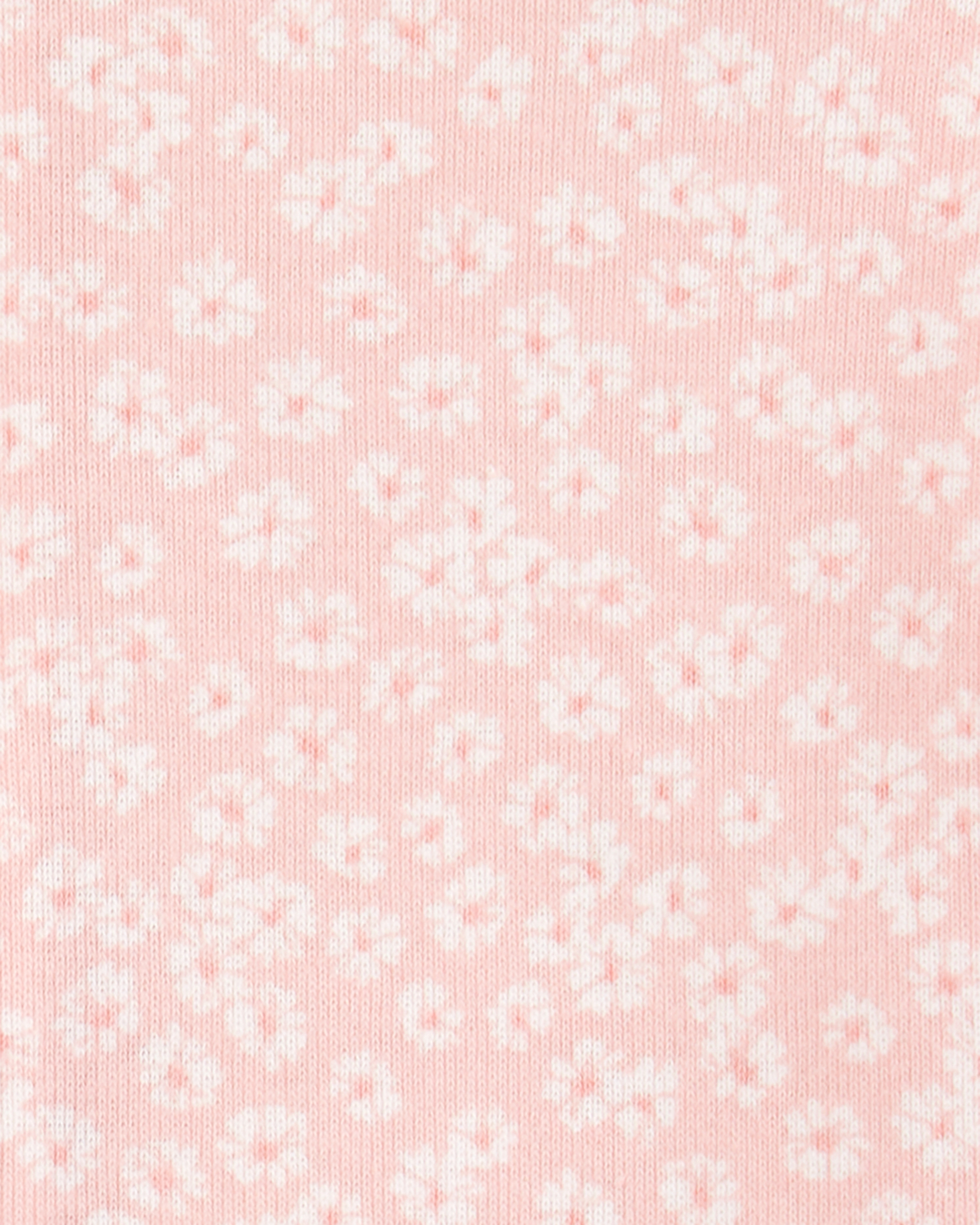 Carter's Toddler 1-Piece Floral 100% Snug Fit Cotton Romper PJs