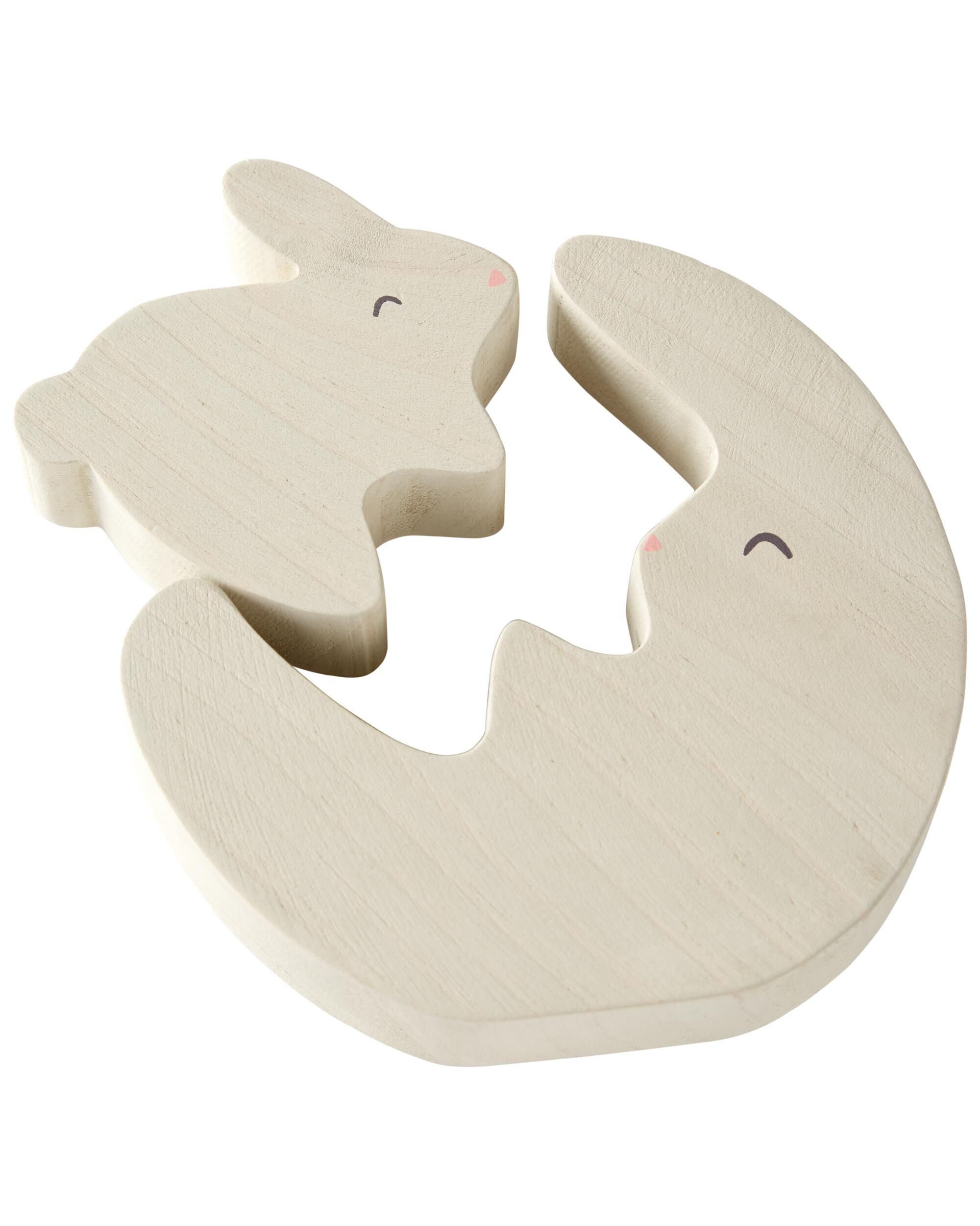 Carter's Baby Little Planet Bunny Wooden Puzzle