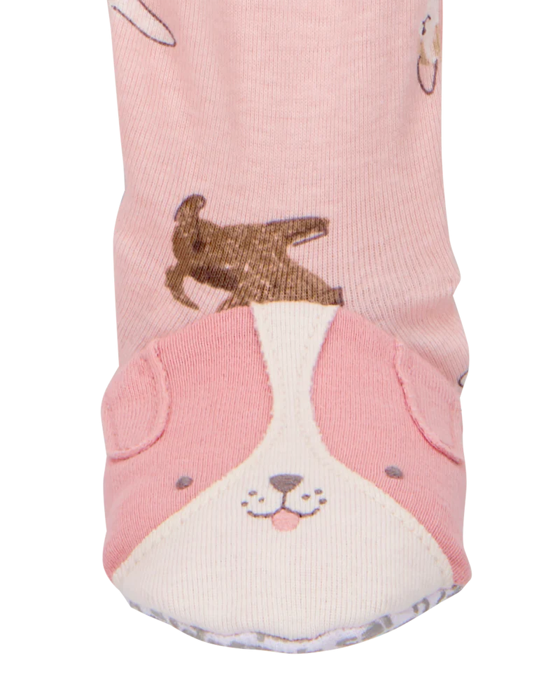 Carter's Toddler 1-Piece Dog 100% Snug Fit Cotton Footie Pyjamas