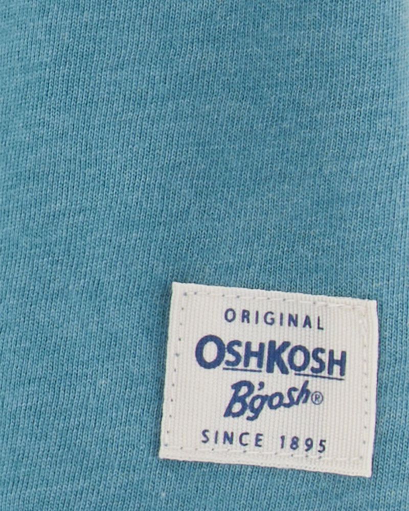 Oshkosh Toddler Pocket Henley Tee - Teal