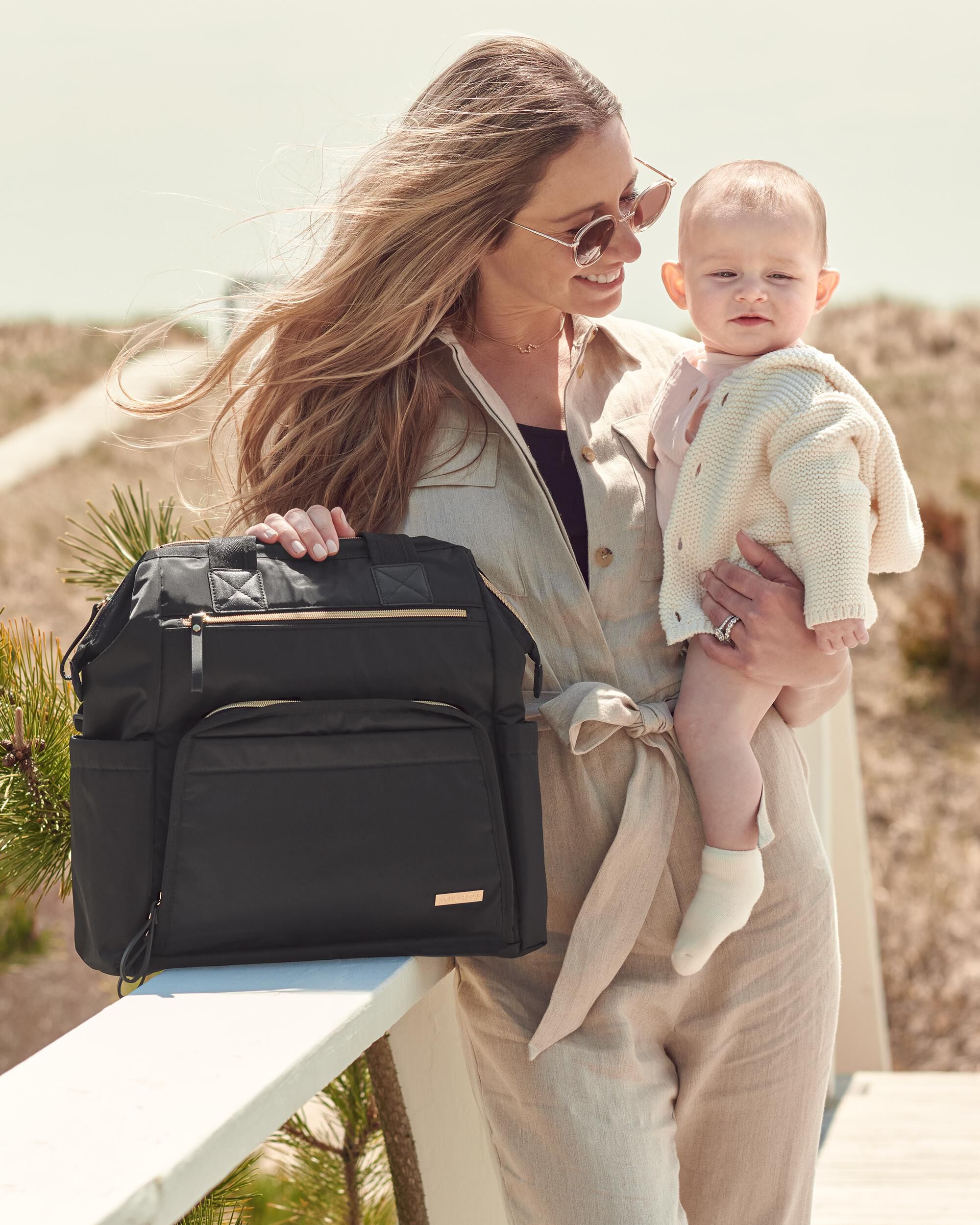 Carter's Mainframe Wide Open Backpack Diaper Bag