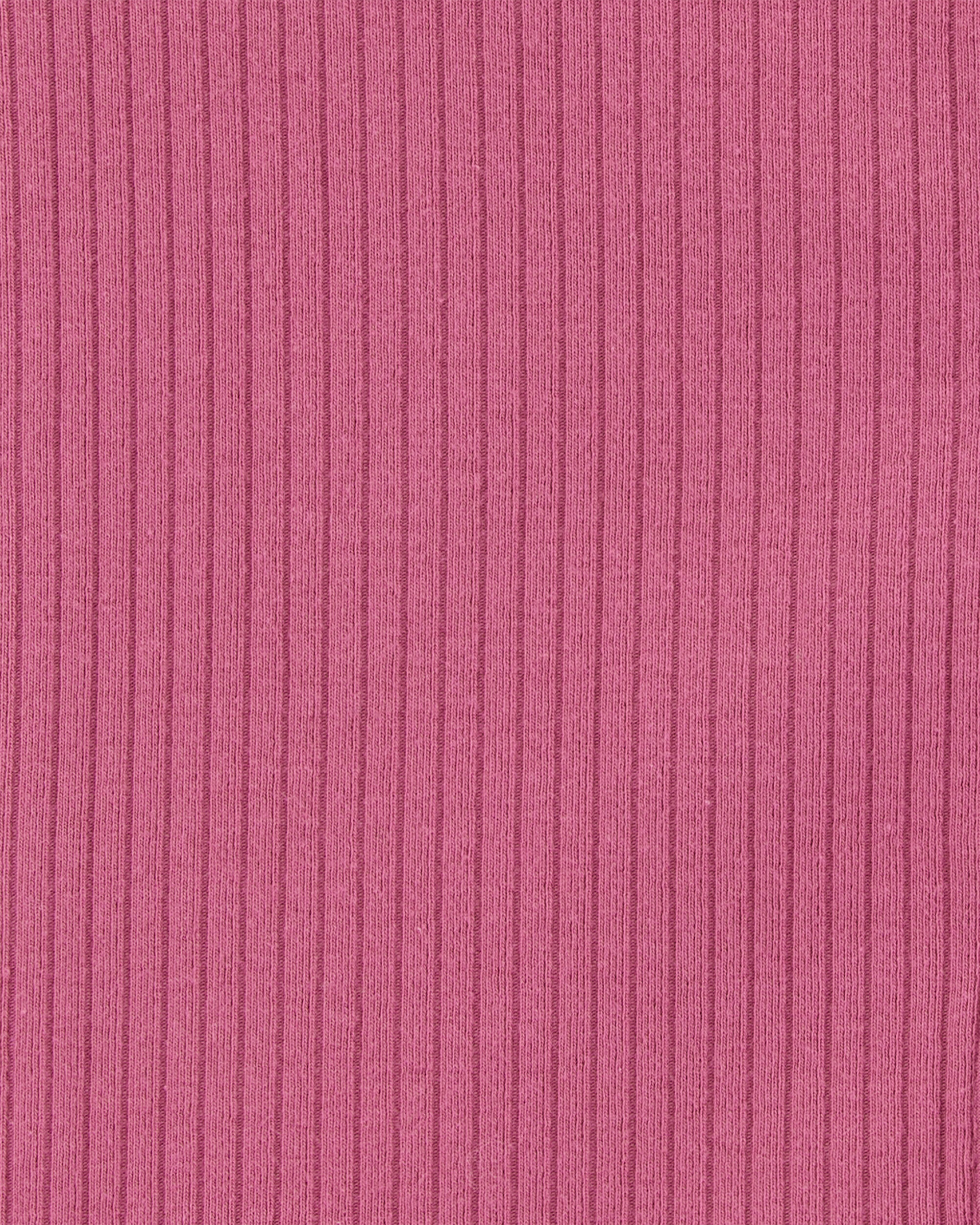 Carter's Kid 2-Piece Ribbed Button-Down Tank Top & Floral Twill Skirt Set - Pink/Ivory