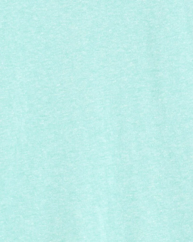 Oshkosh Kid Pocket Henley Tee - Turquoise