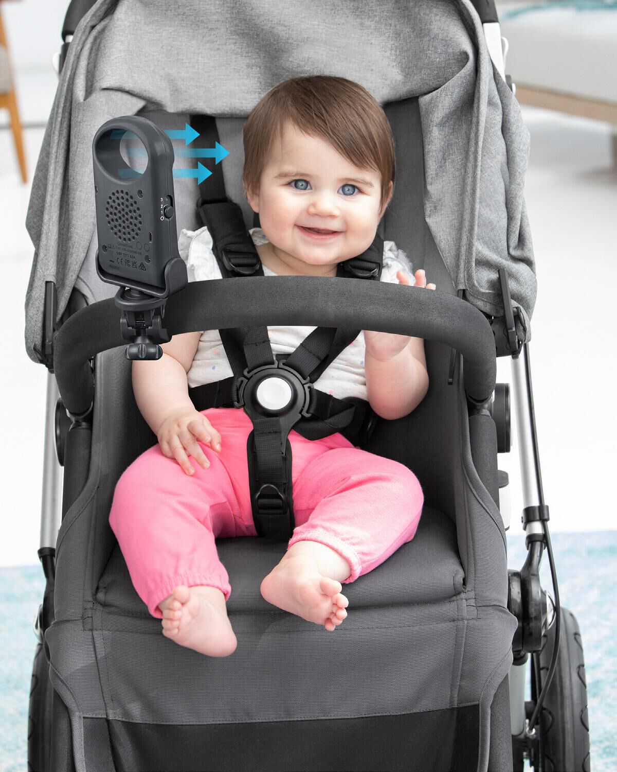 Carter's Stroll & Connect Bladeless Stroller Fan