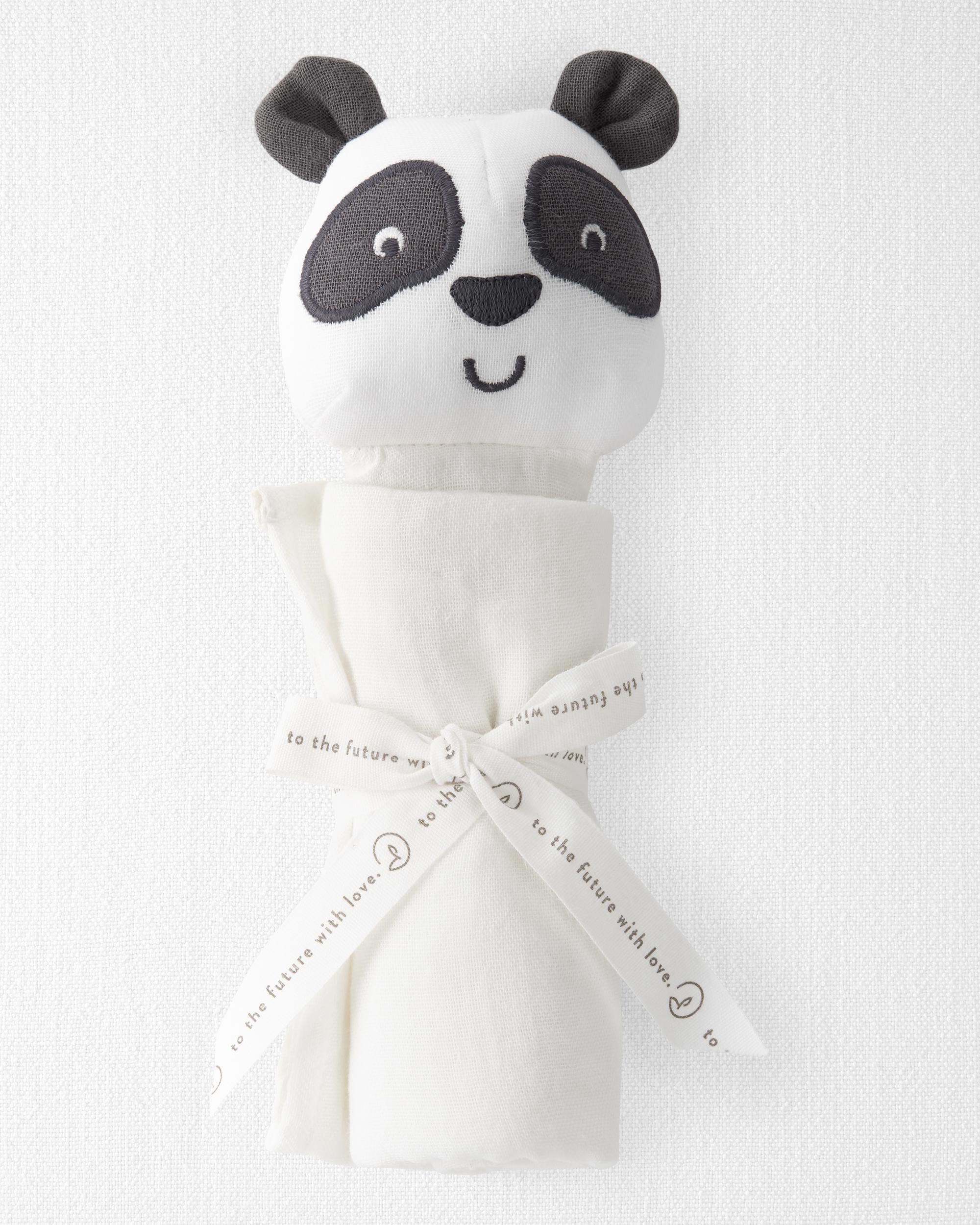 Carter's Baby Cotton Muslin Panda Lovey