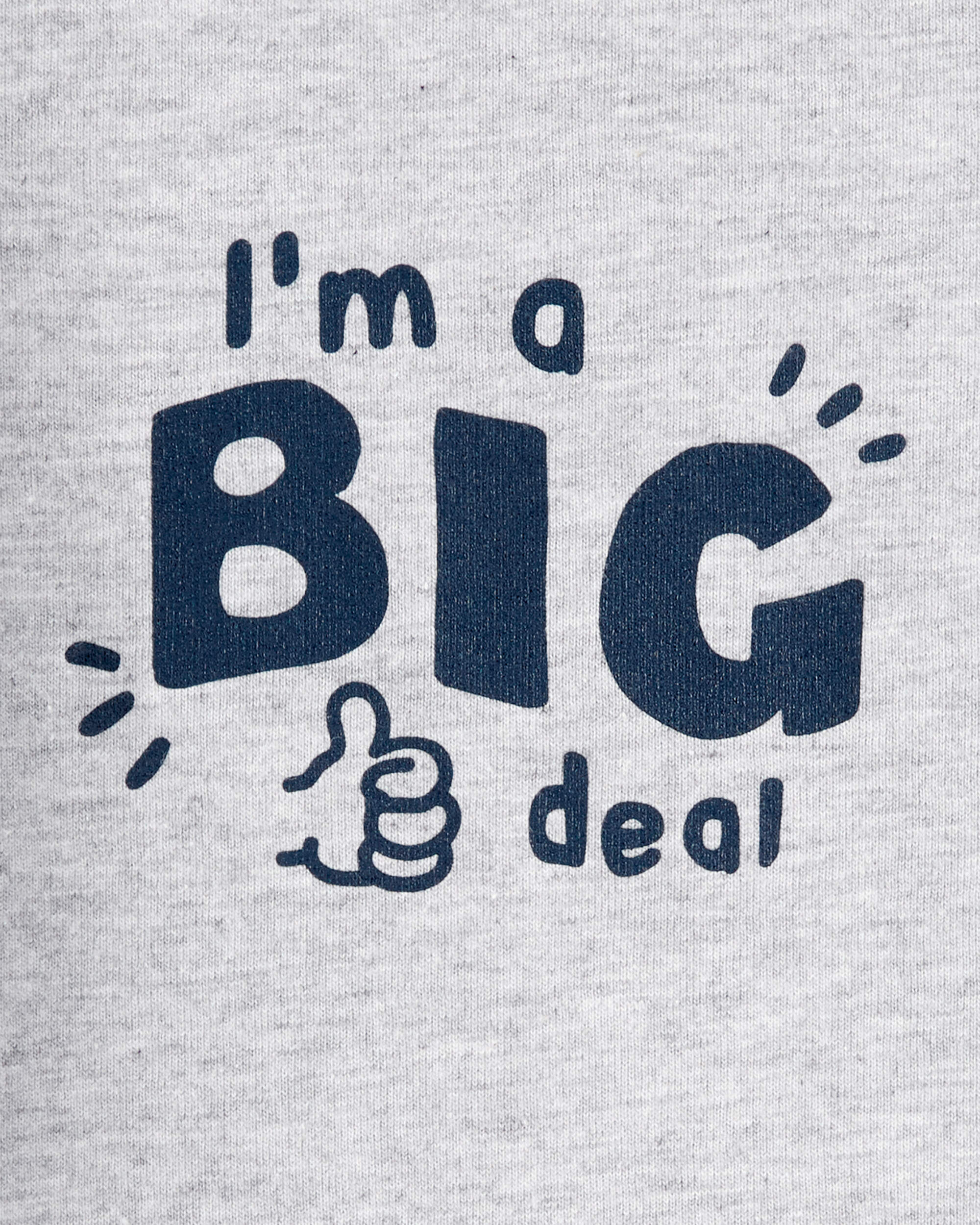 Carter's Baby Boy Long-Sleeve Graphic Bodysuit - Grey