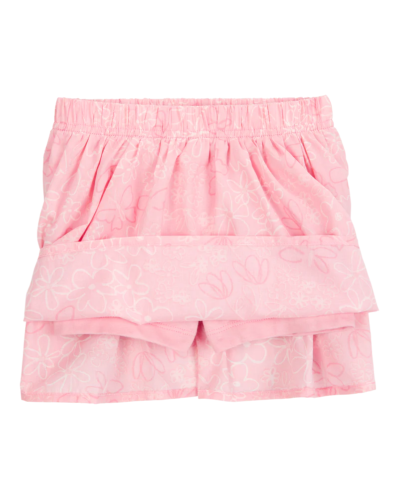 Carter's Toddler 2-Piece Print Skort Set - Pink