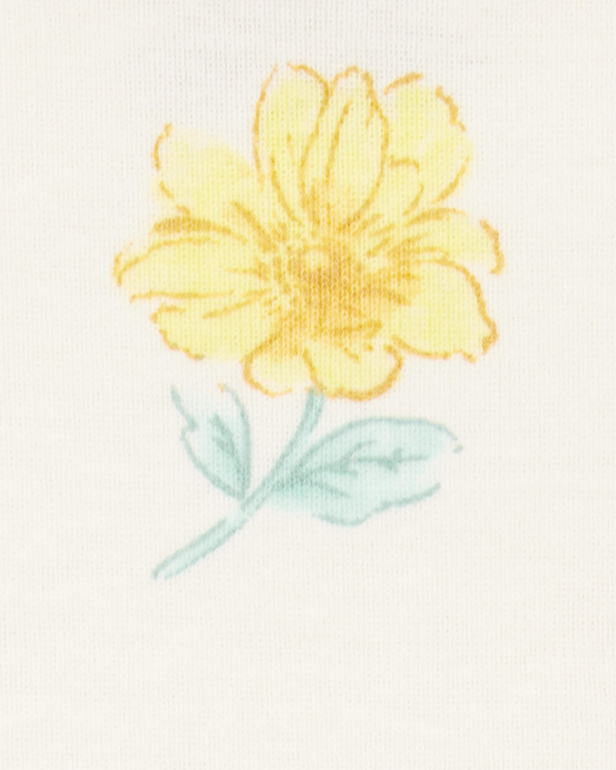 Carter's Baby Girl 3-Piece Bee Little Character Set - Cream/Yellow