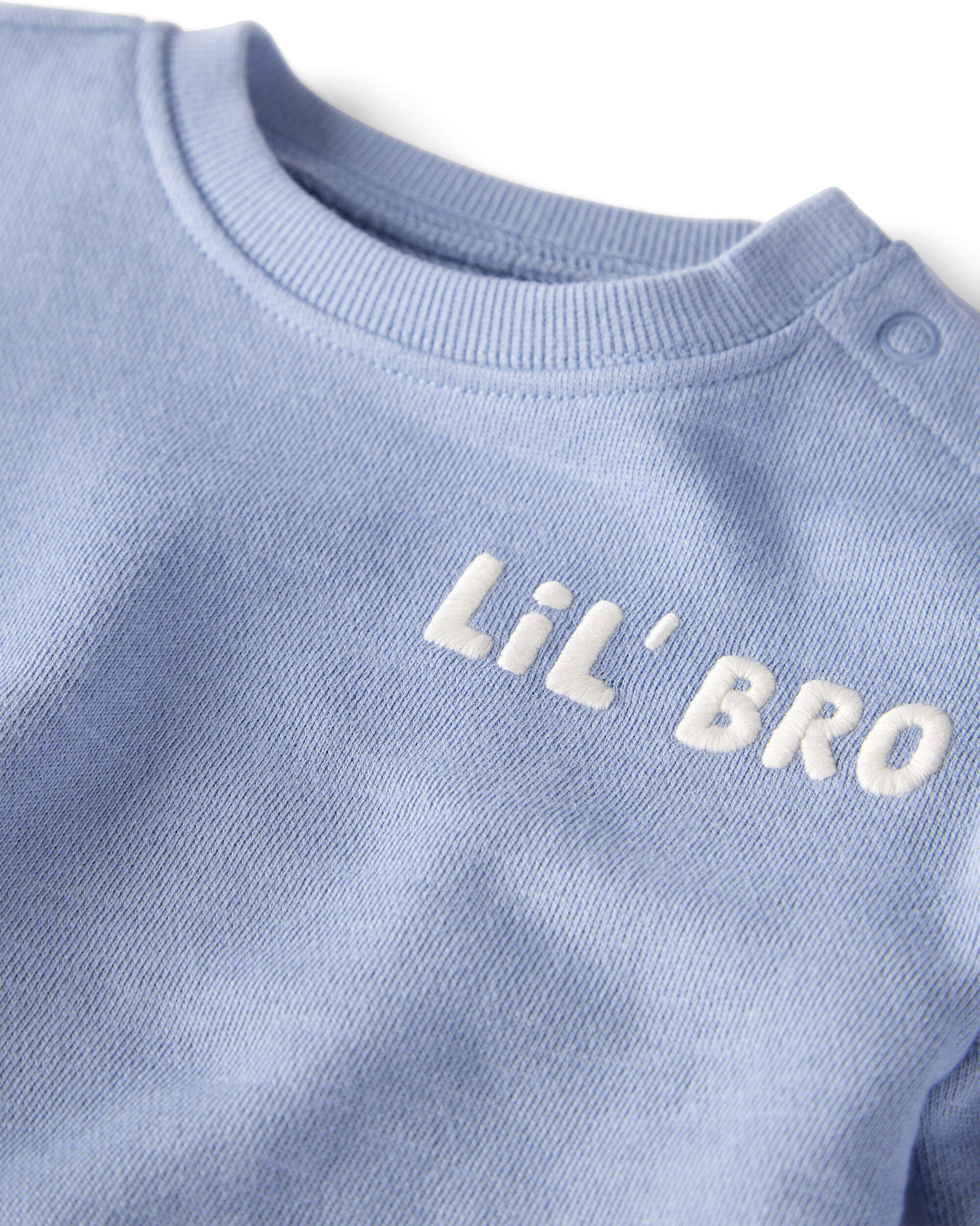 Carter's Baby Organic Cotton Lil' Bro Bubble