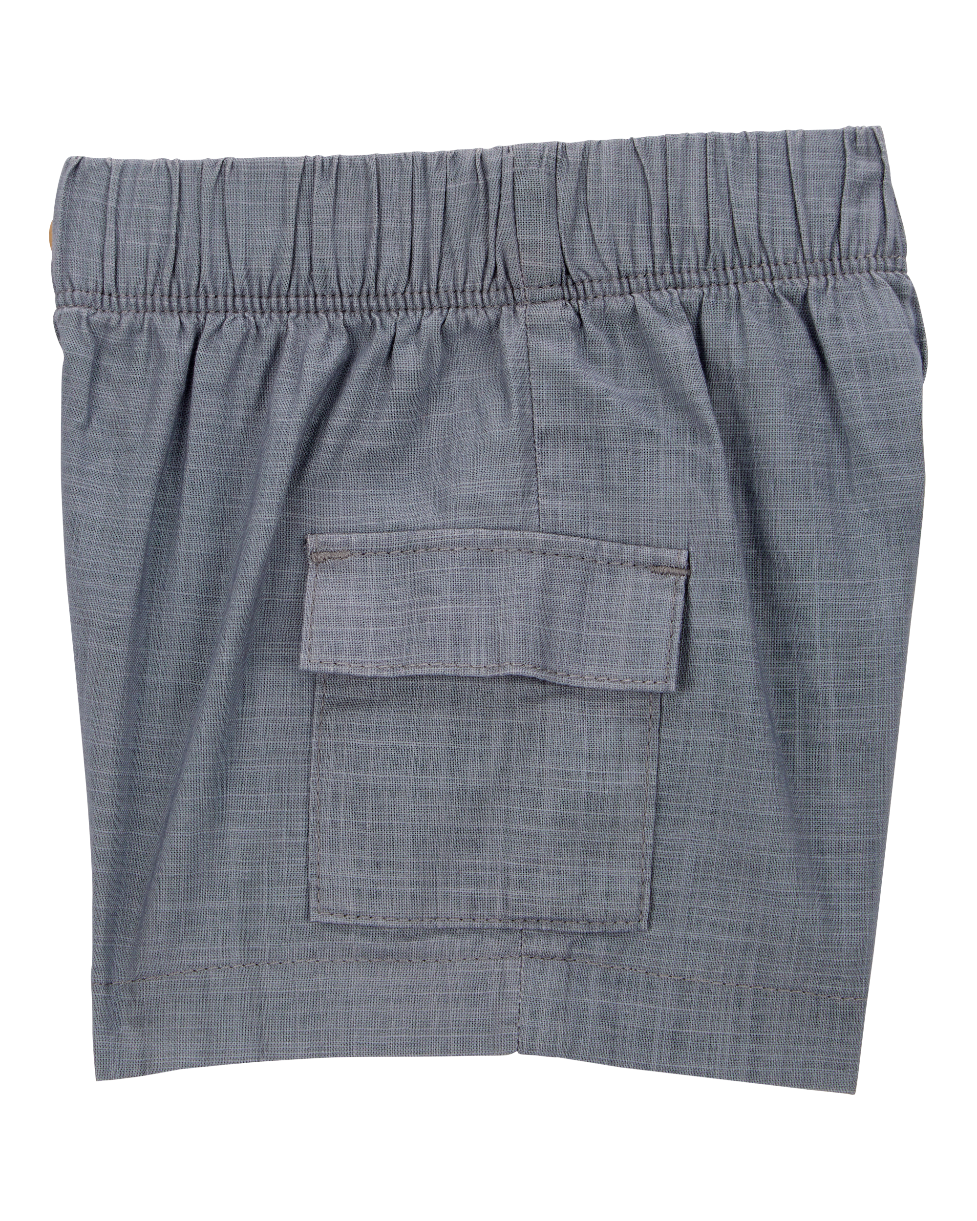 Carter's Baby 2-Piece Button-Down Shirt & Short Set - Blue