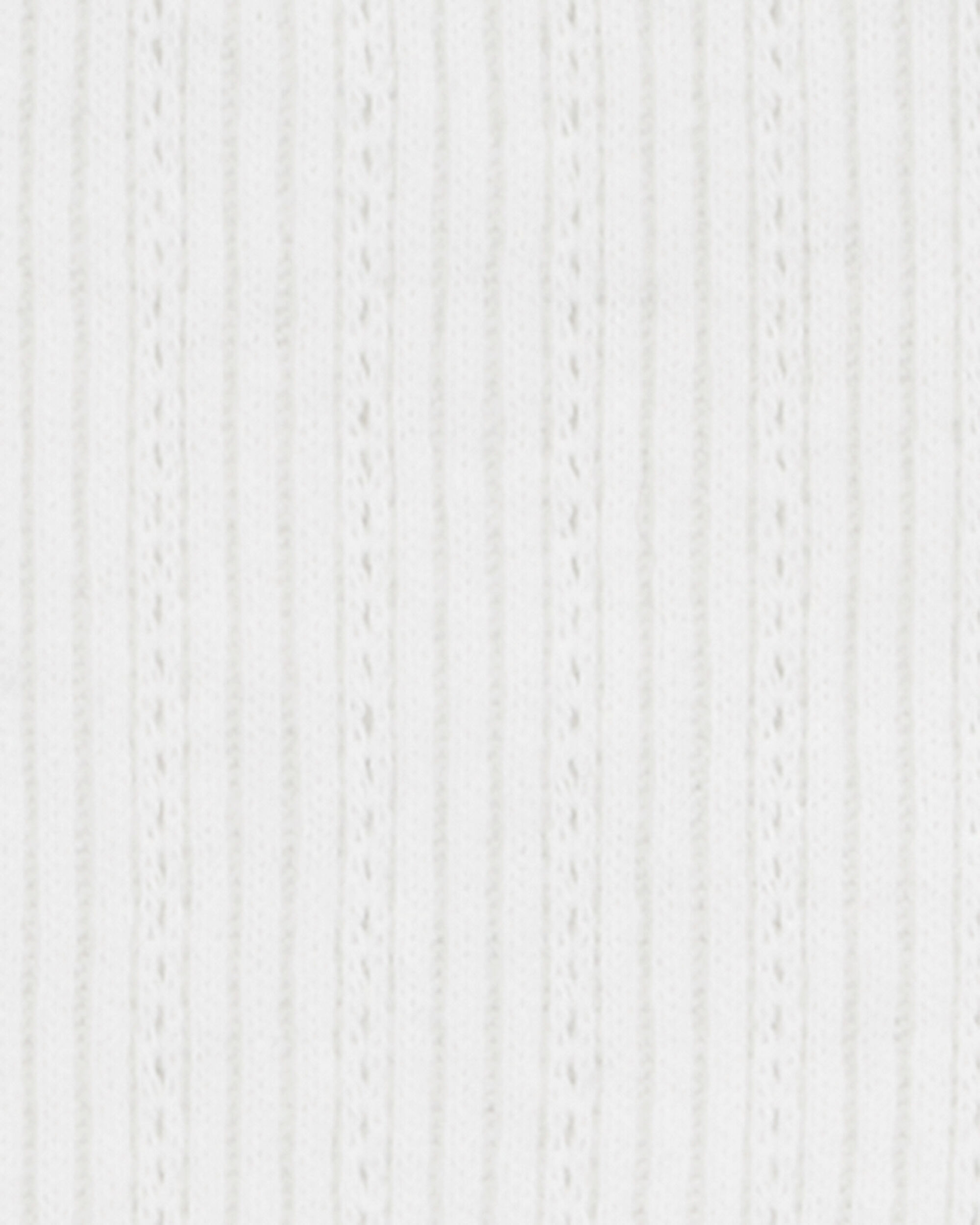 Carter's Kid 2-Piece Pointelle Tee & Bow Print Maxi Skirt Set - Black/White