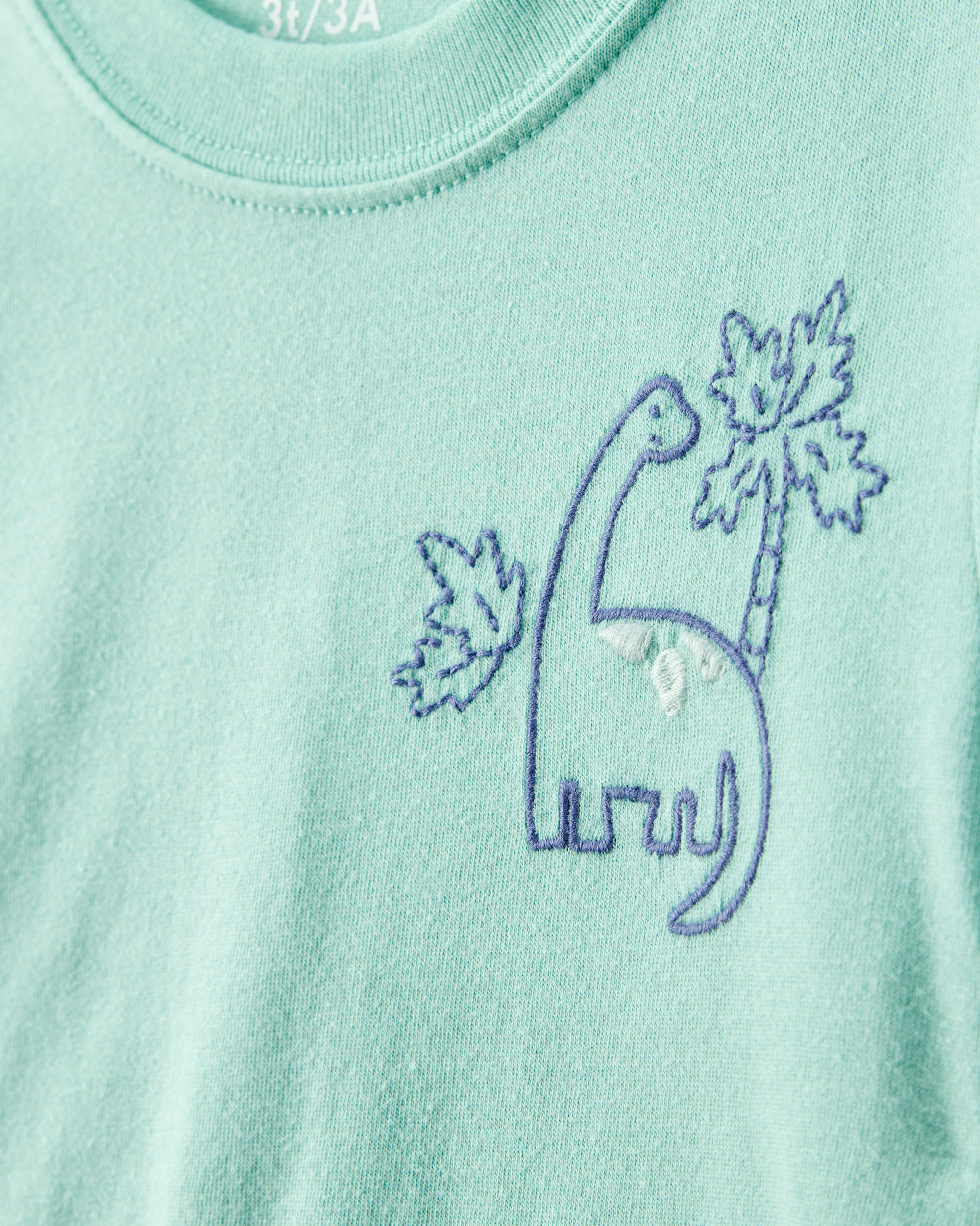 Carter's Toddler 2-Piece Dinosaur Outfit Set - Green/Navy