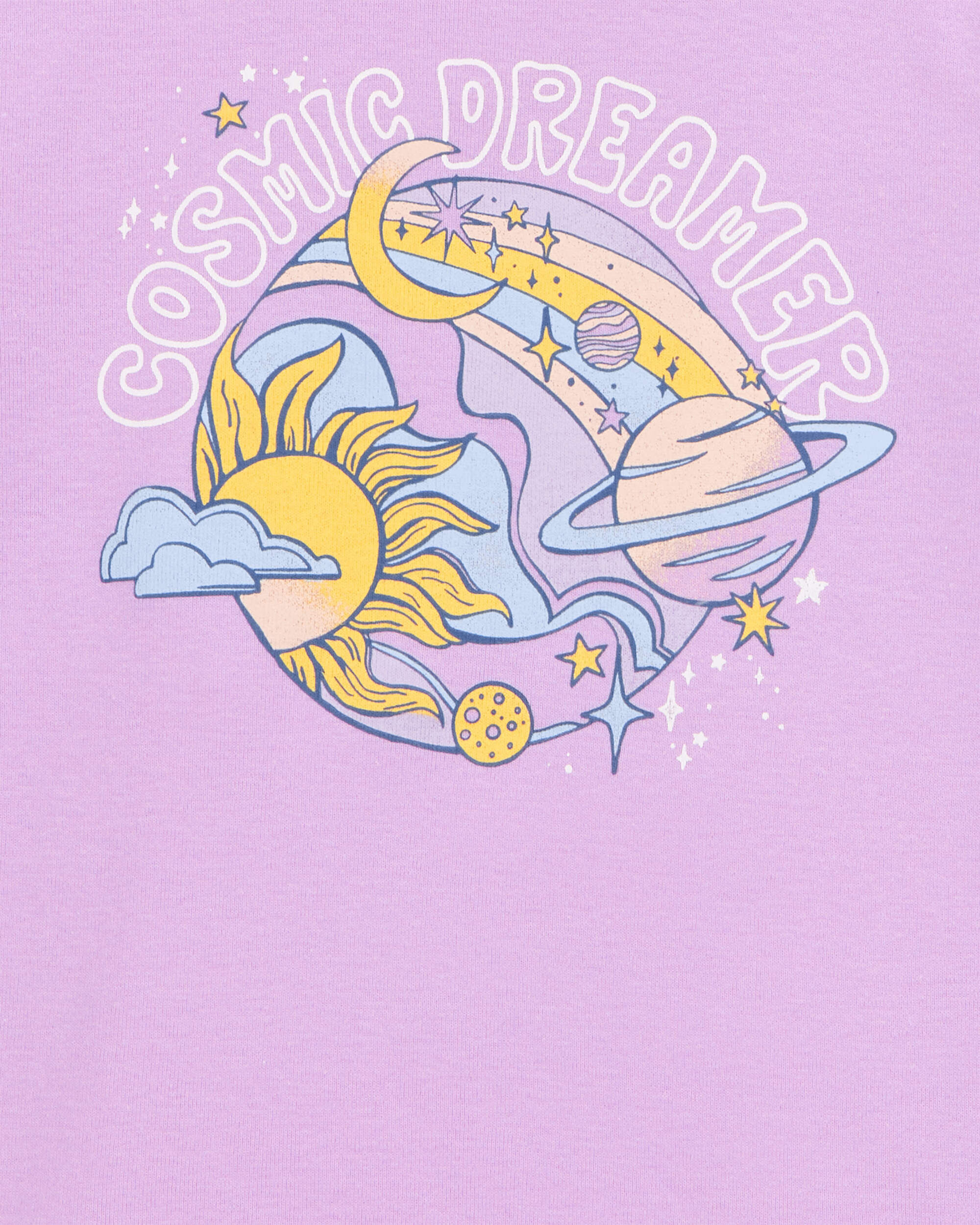 Carter's Kid Space Print Snug Fit Cotton 4-Piece Pajamas