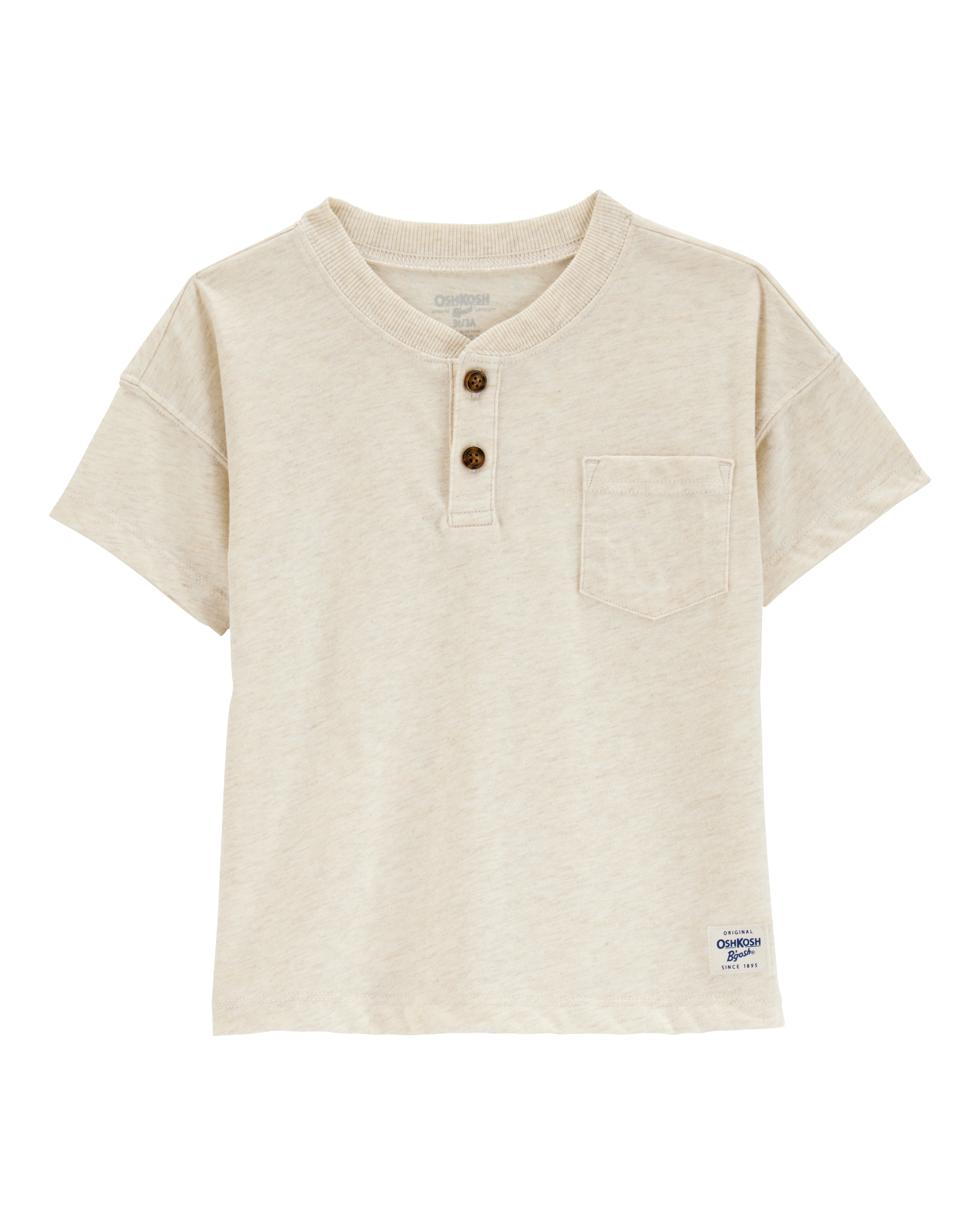 Carter's Toddler 2-Piece Pocket Henley Tee & Bermuda Shorts Set