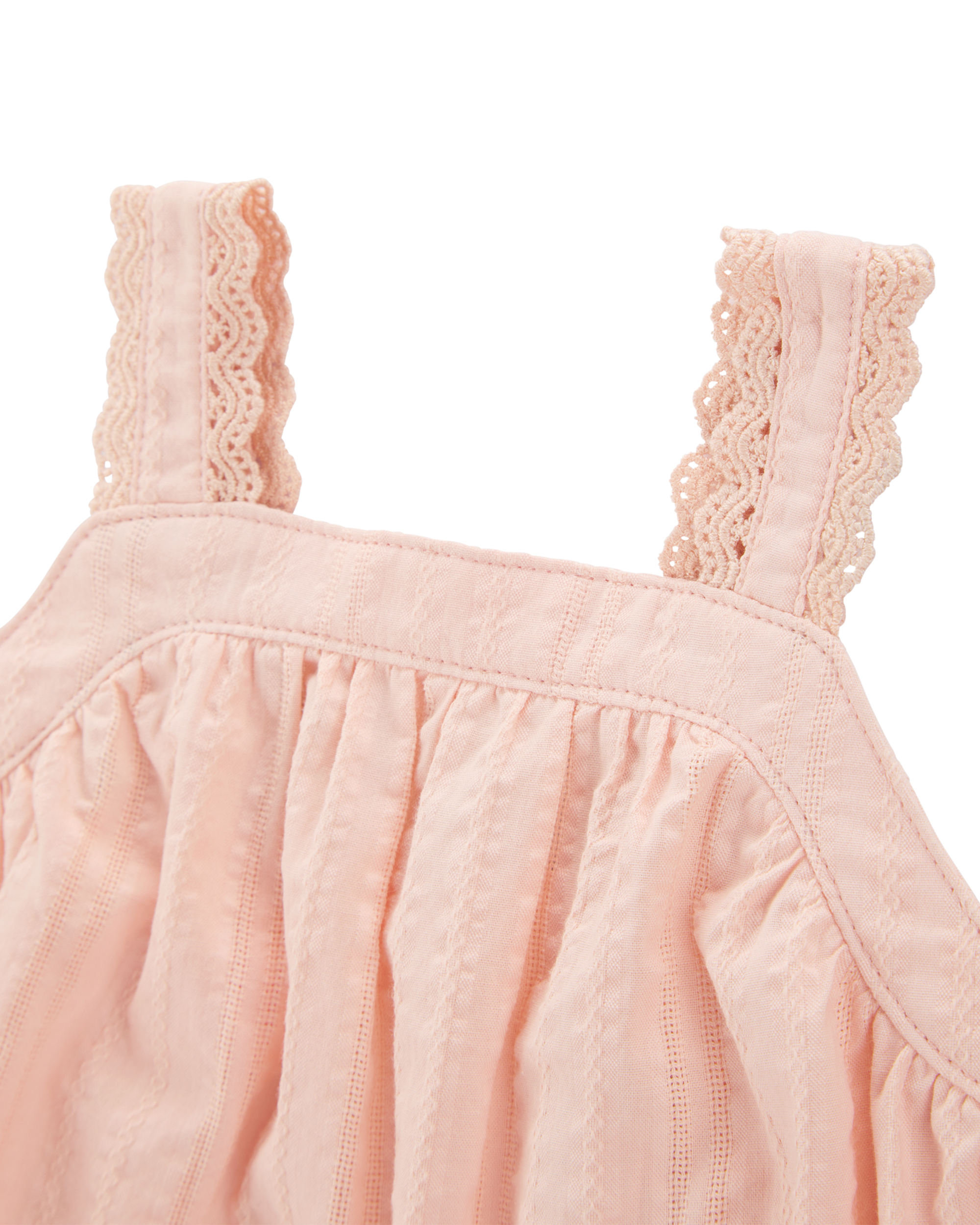 Carter's Baby 3-Piece Lace Trim Outfit Set