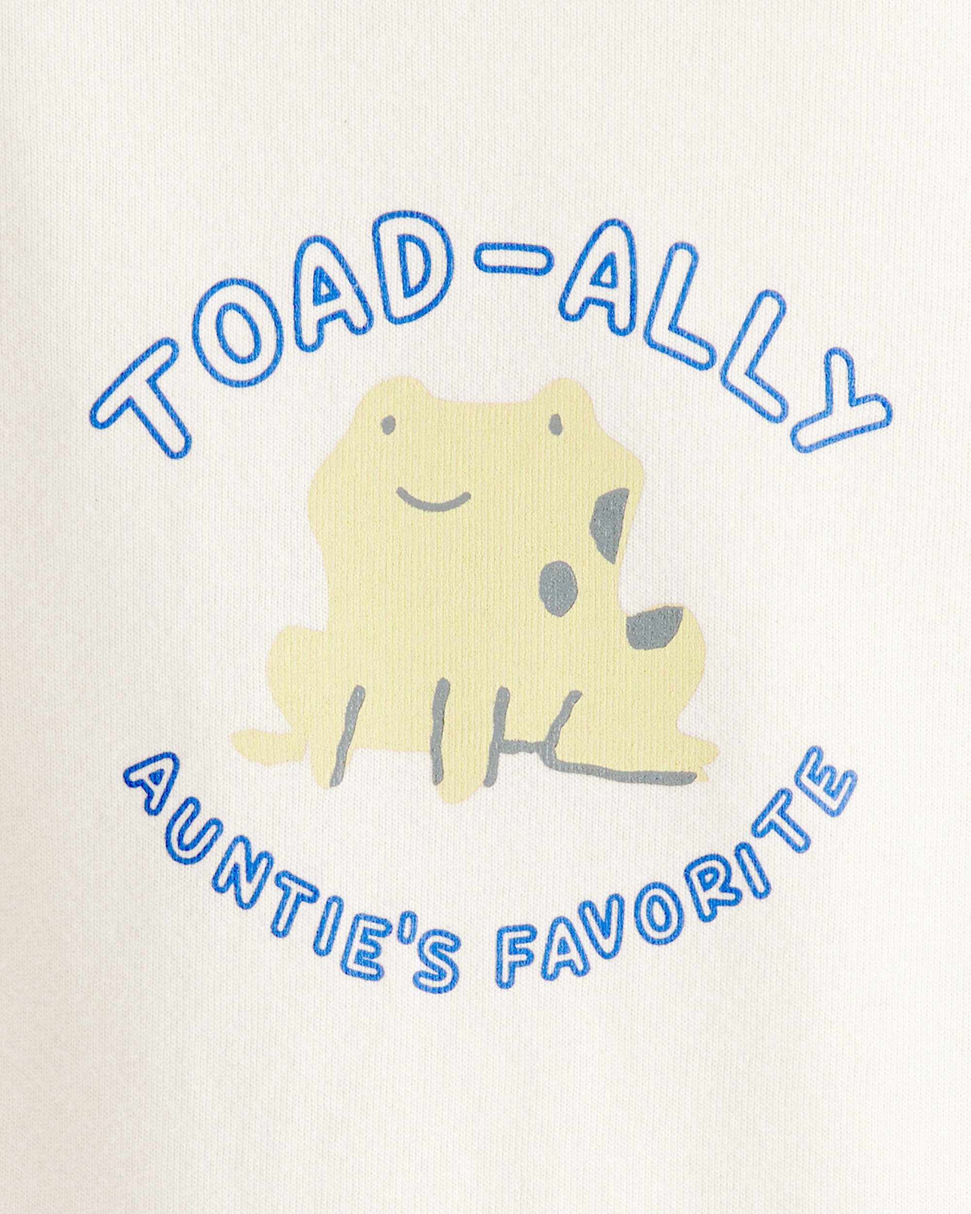 Carter's Baby Boy Aunts Favorite Cotton Long-Sleeve Graphic Bodysuit - Ivory