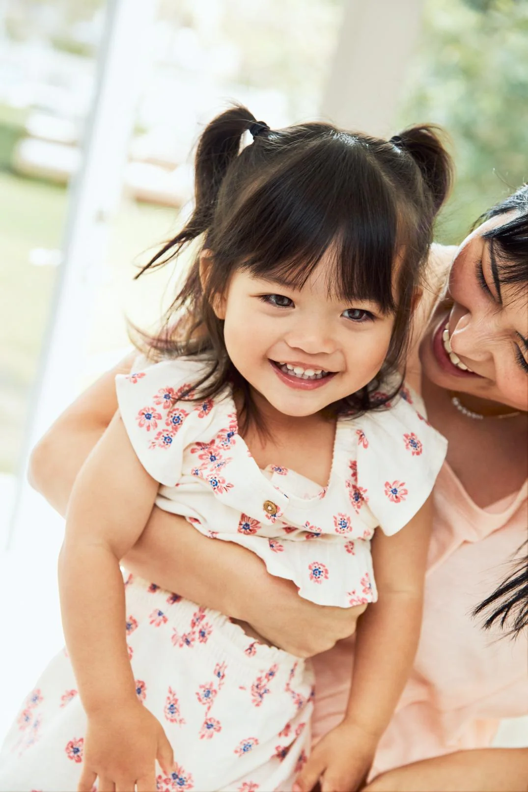 Carter's Floral LENZING鈩?ECOVERO鈩? Linen Top with Flare Pants