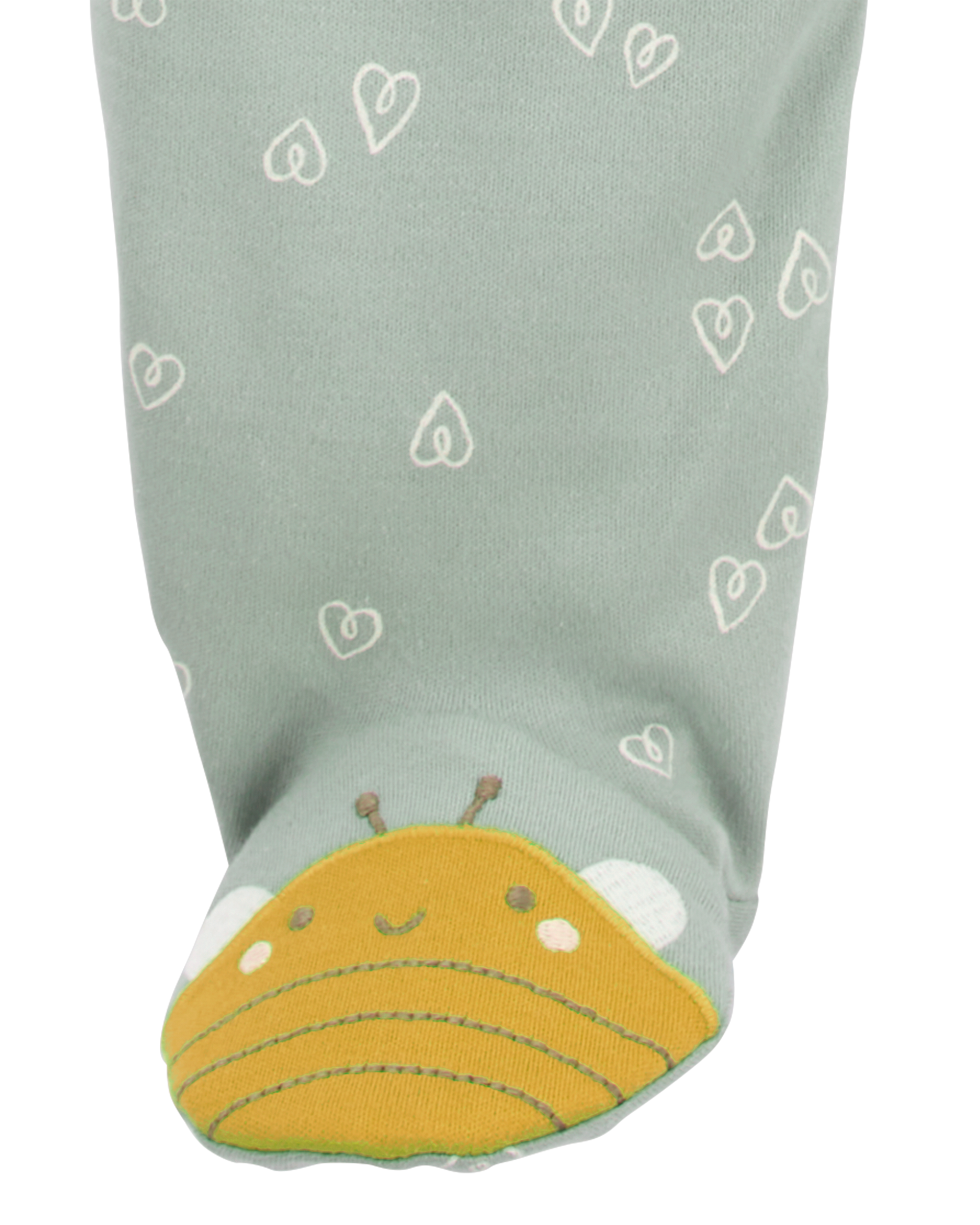 Carter's Baby 2-Pack Floral Print 2-Way Zip Cotton Sleep & Plays