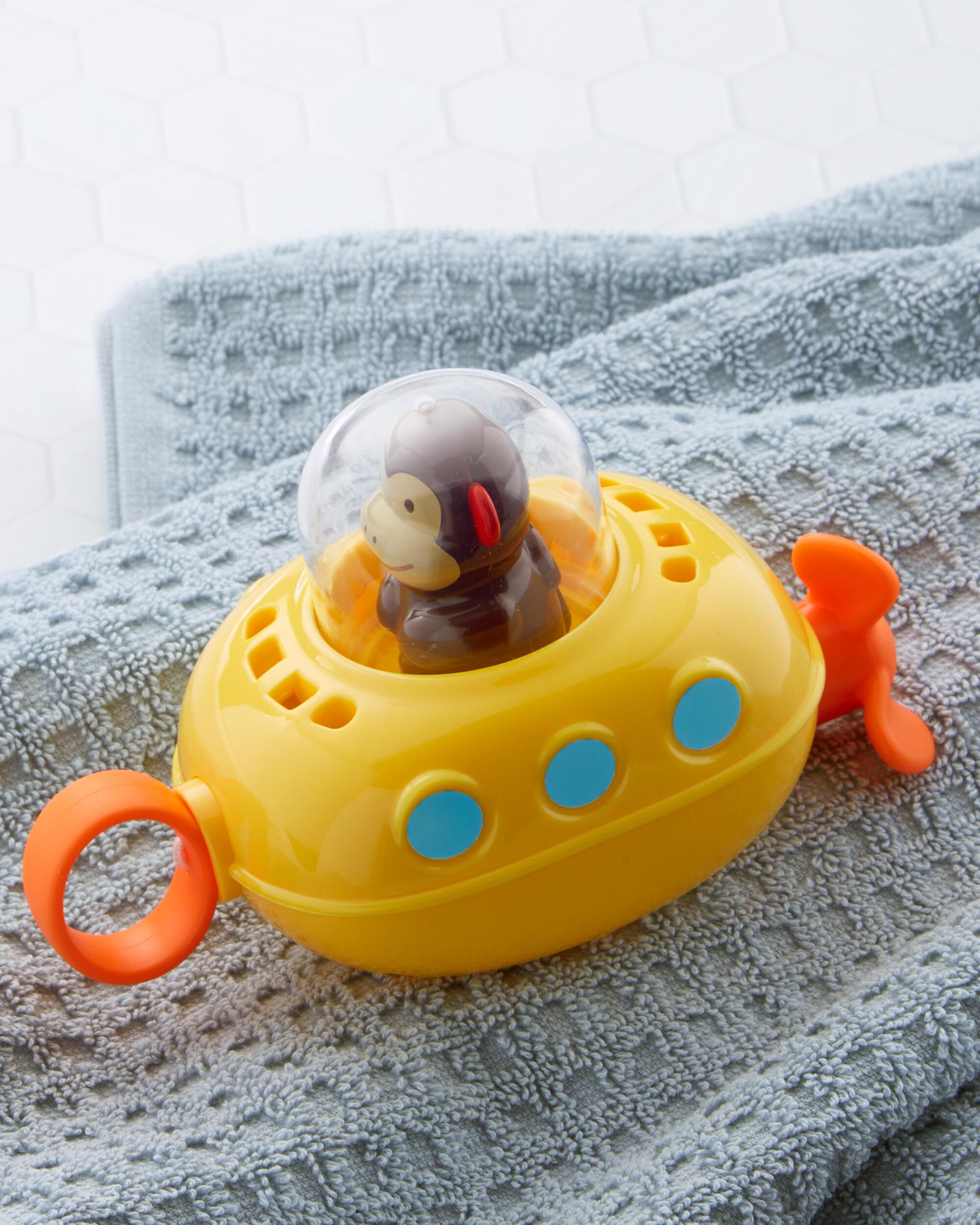 Carter's ZOO Pull & Go Submarine Baby Bath Toy