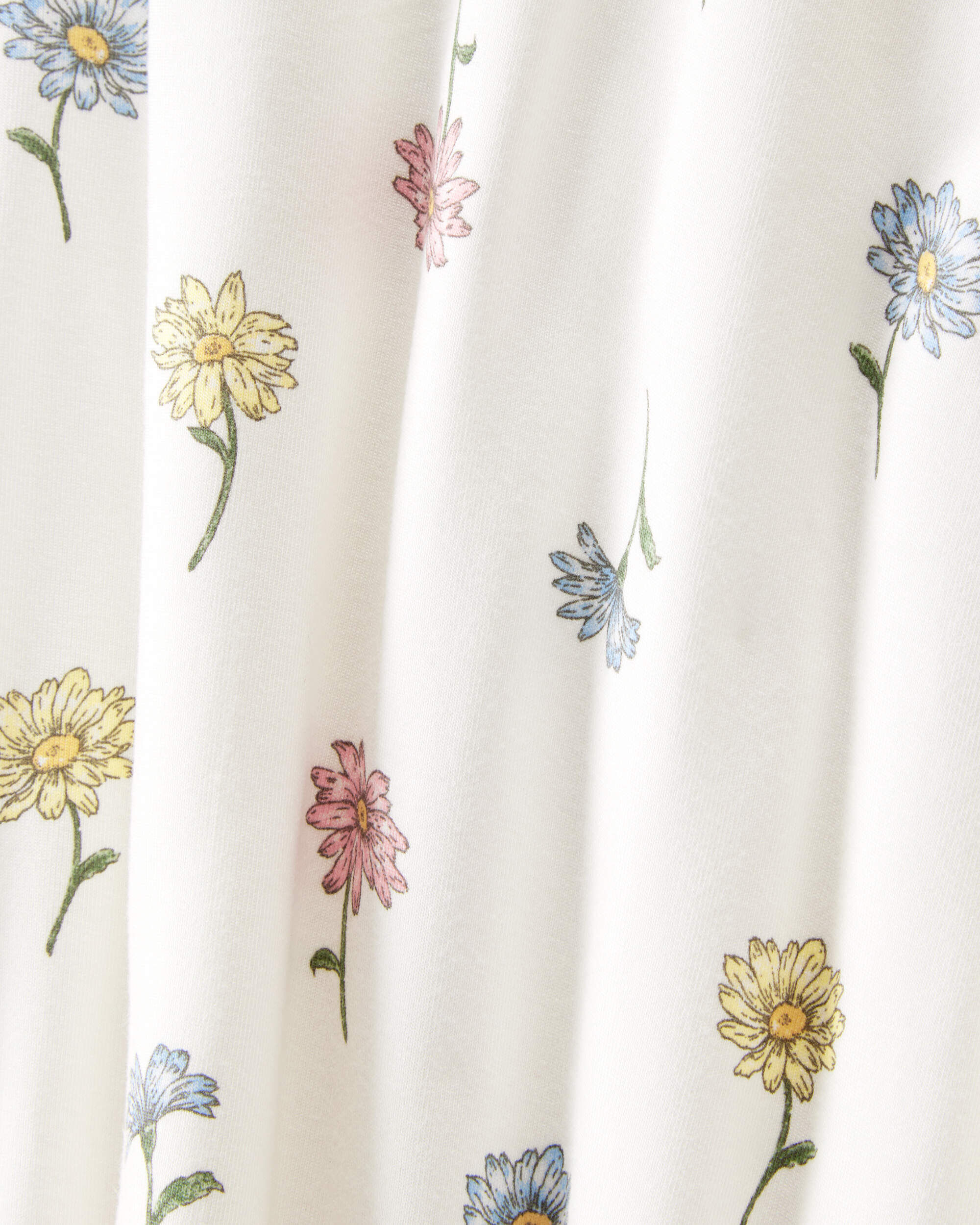 Carter's Baby Floral Print PurelySoft Footie 1-Piece Pajamas - Ivory