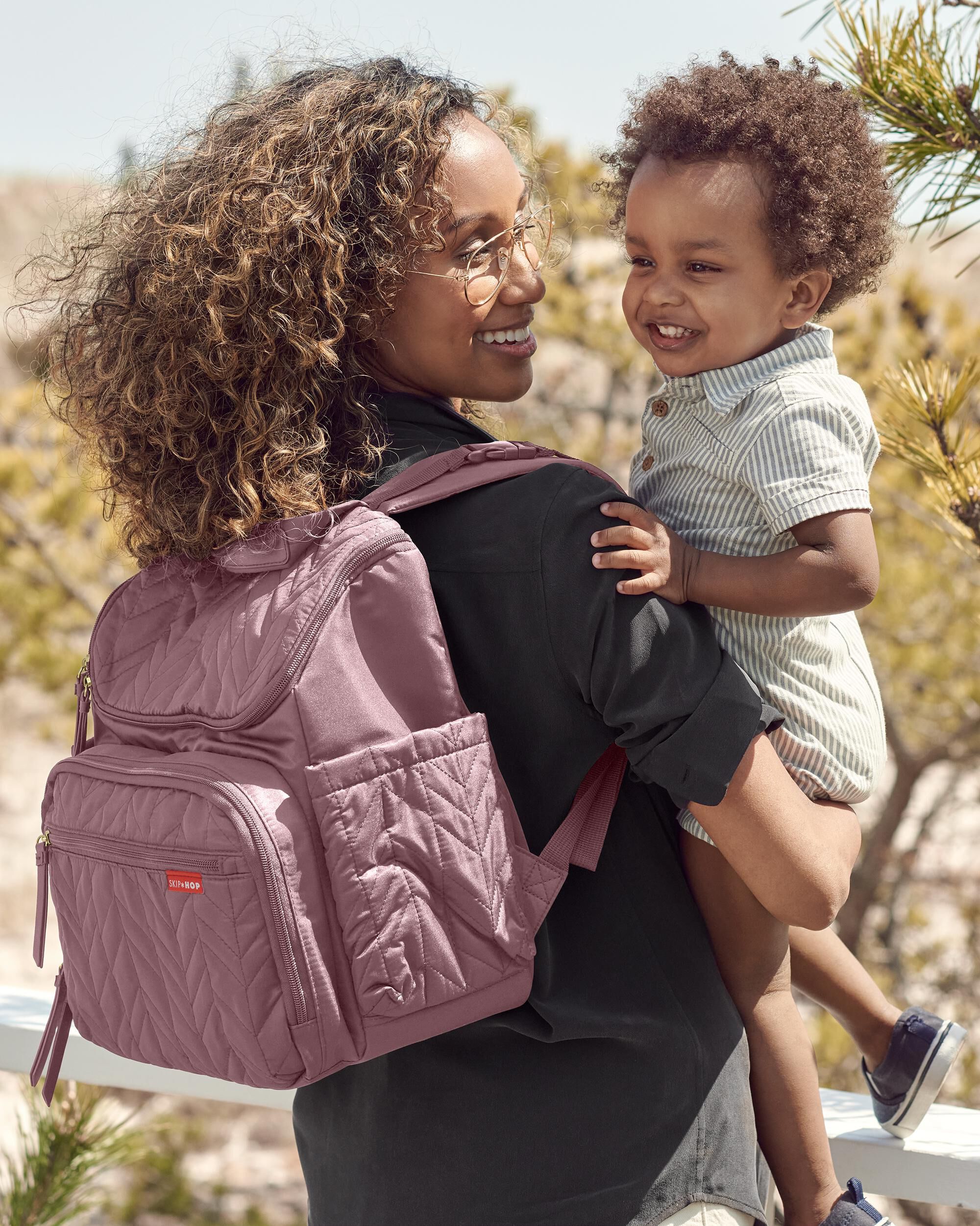 Carter's Forma Backpack Diaper Bag - Mauve