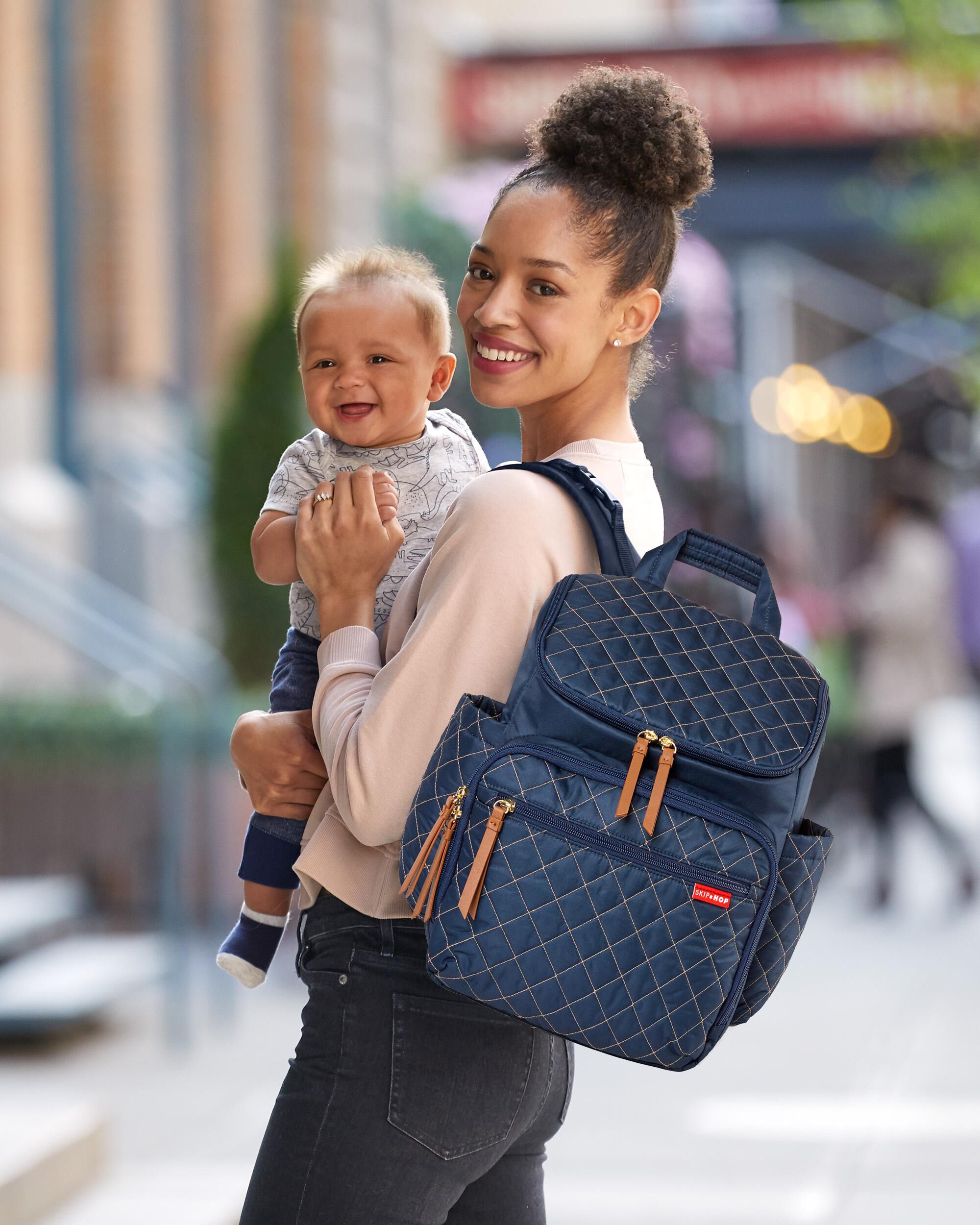 Carter's Forma Backpack Diaper Bag - Navy