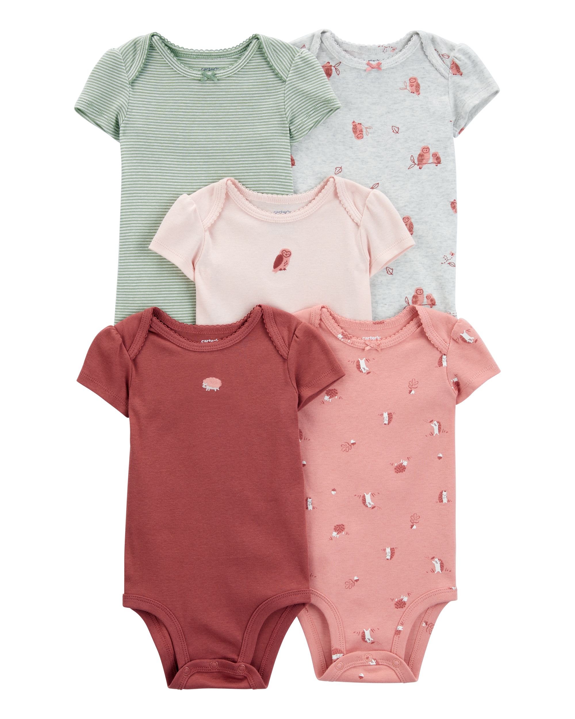 Carter's Baby 10-Pack Short-Sleeve Bodysuits