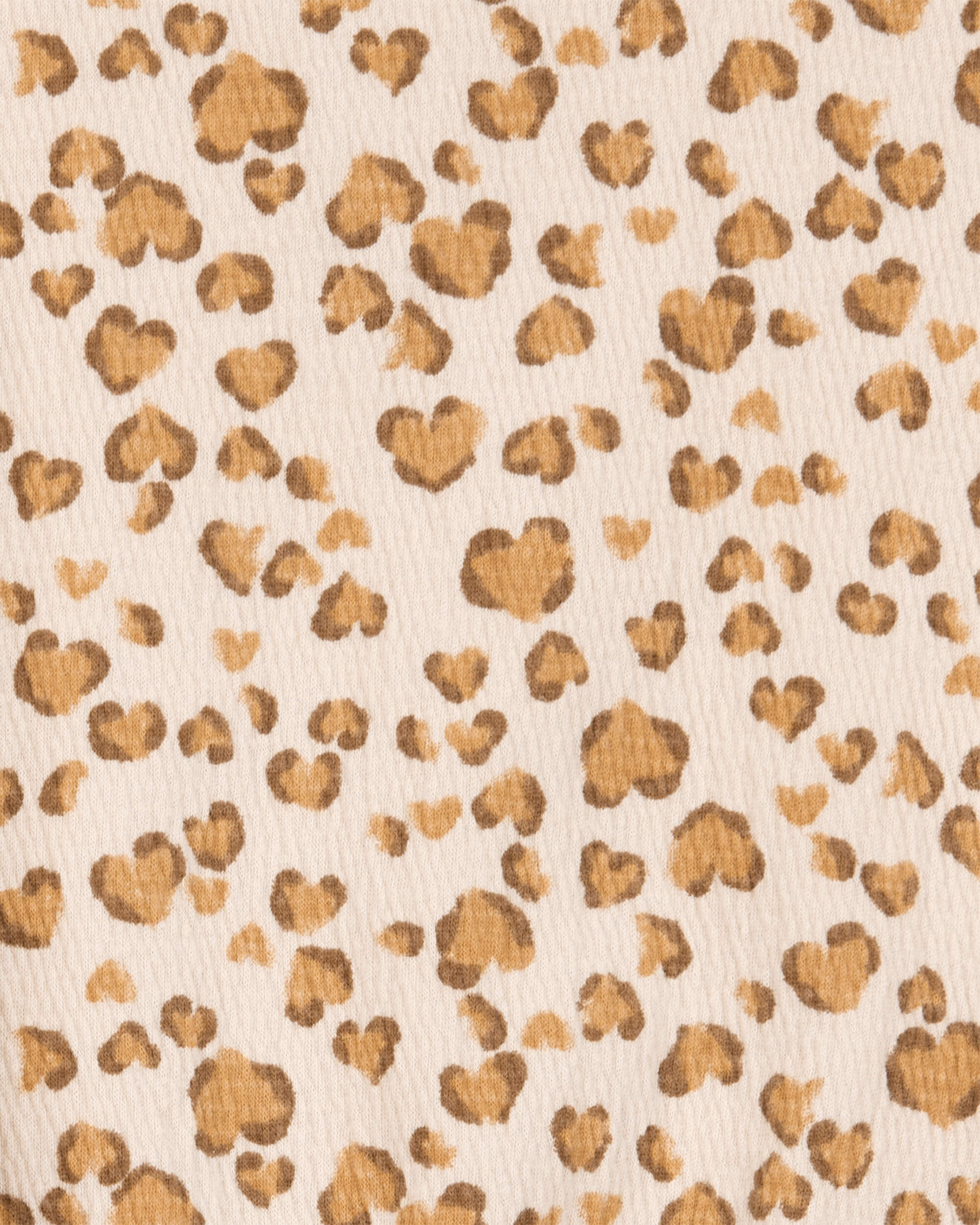 Carter's Baby 2-Piece Leopard Print Short Set - Brown