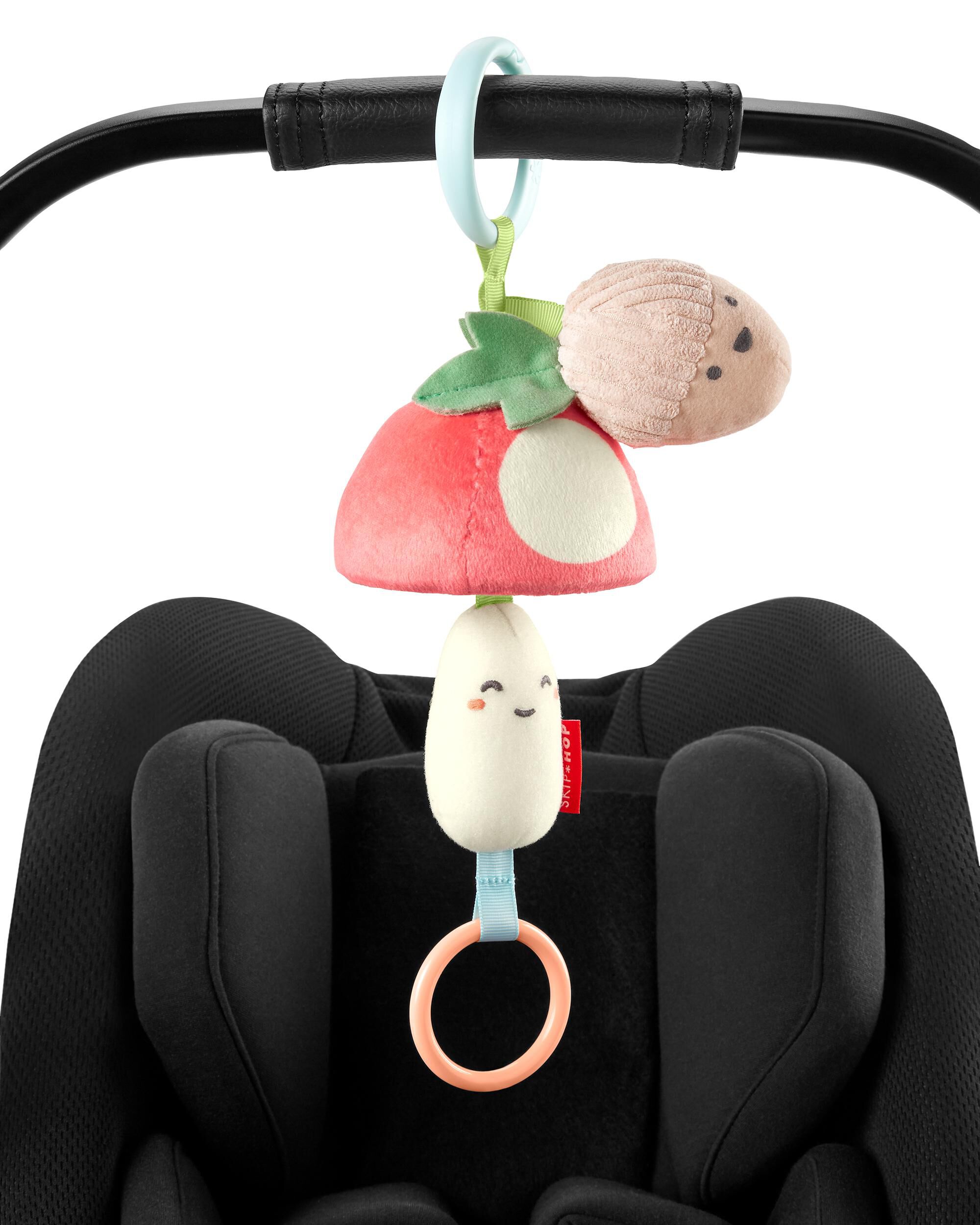 Carter's Baby Farmstand Mushroom Baby Stroller Toy