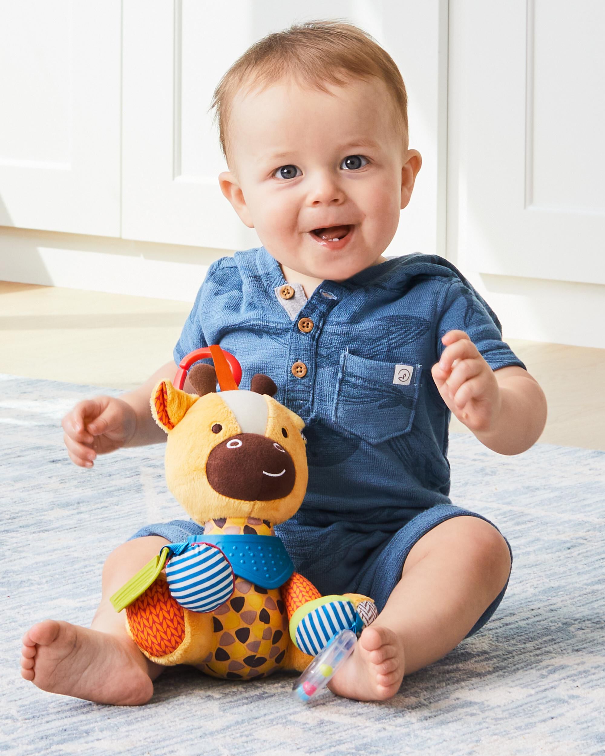 Carter's Giraffe Bandana Buddies Baby Activity Toy