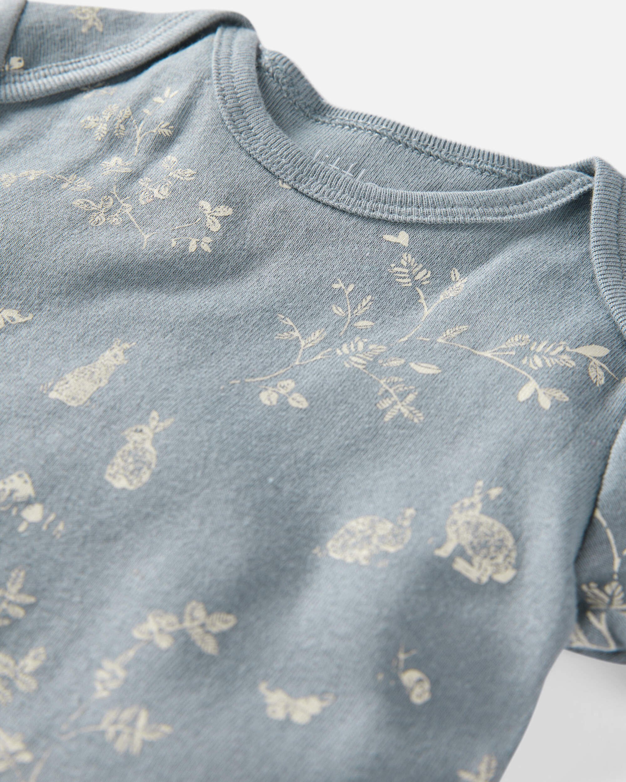 Carter's Baby 3-Pack Organic Cotton Rib Bodysuits